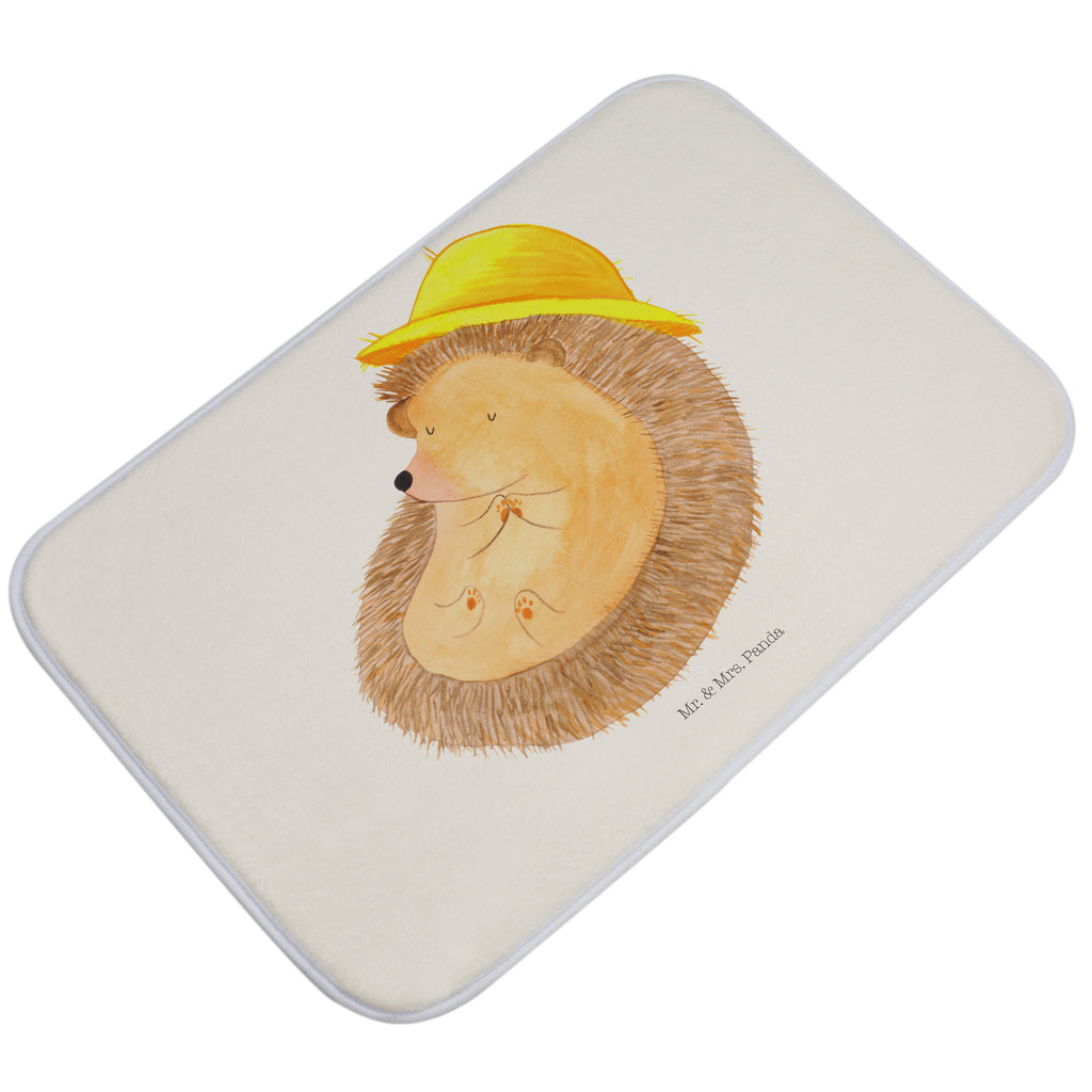 Badvorleger Igel betet Badematte, Badteppich, Duschvorleger, Badezimmerteppich, Badezimmermatte, Badvorleger, Duschmatte, Duschteppich, Tiermotive, Gute Laune, lustige Sprüche, Tiere, Igel, Igel mit Hut, Sonnenhut, Gott, Amen, beten, Leben, Dankbarkeit, Dankbar sein, dankbar, genießen