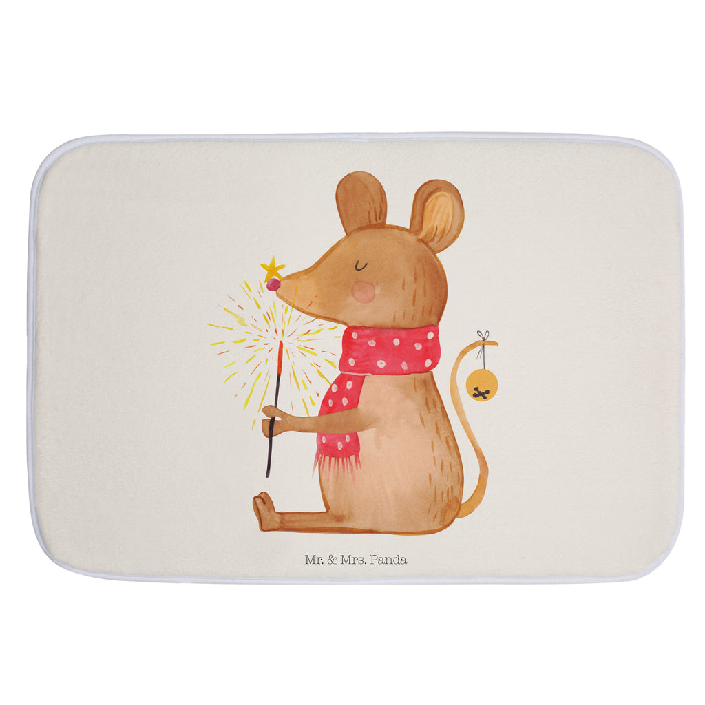 Badvorleger Weihnachtsmaus Badematte, Badteppich, Duschvorleger, Badezimmerteppich, Badezimmermatte, Badvorleger, Duschmatte, Duschteppich, Winter, Weihnachten, Weihnachtsdeko, Nikolaus, Advent, Heiligabend, Wintermotiv, Frohe Weihnachten, Weihnachtsgruß, Weihnachtsmotiv, Maus, Mäuschen, Weihnachtswunder
