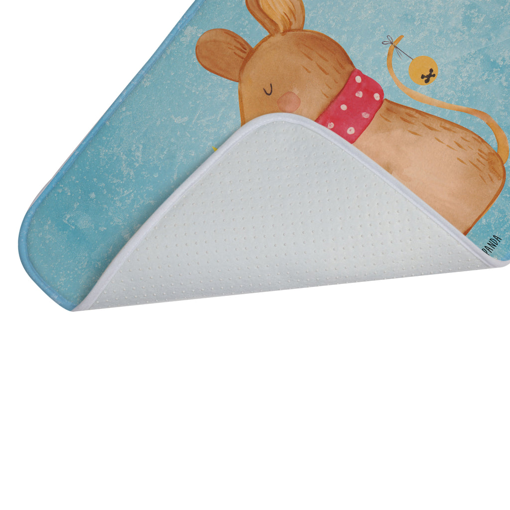 Badvorleger Weihnachtsmaus Badematte, Badteppich, Duschvorleger, Badezimmerteppich, Badezimmermatte, Badvorleger, Duschmatte, Duschteppich, Winter, Weihnachten, Weihnachtsdeko, Nikolaus, Advent, Heiligabend, Wintermotiv, Frohe Weihnachten, Weihnachtsgruß, Weihnachtsmotiv, Maus, Mäuschen, Weihnachtswunder