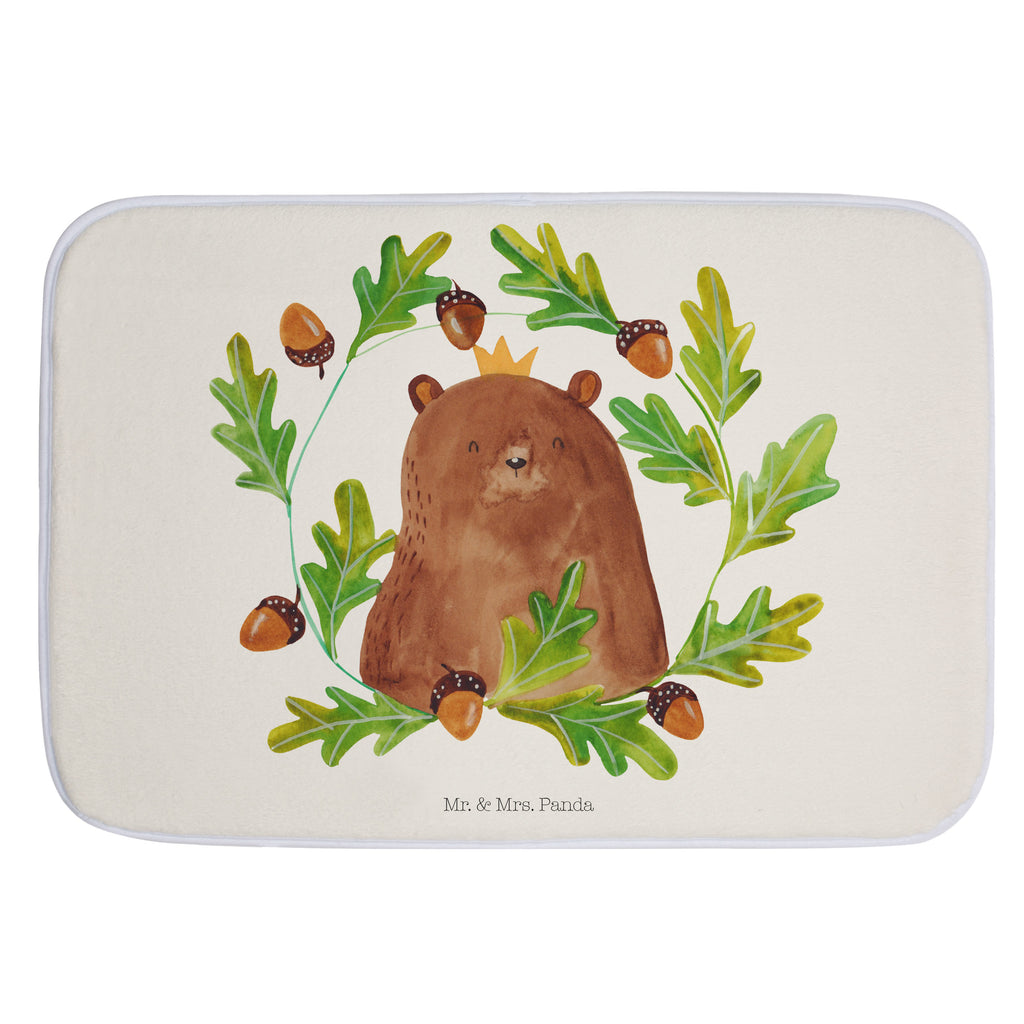 Badvorleger Bär König Badematte, Badteppich, Duschvorleger, Badezimmerteppich, Badezimmermatte, Badvorleger, Duschmatte, Duschteppich, Bär, Teddy, Teddybär, Papa, Papa Bär, bester Vater, bester Papa, weltbester Papa, Vatertag, Vater, Dad, Daddy, Papi