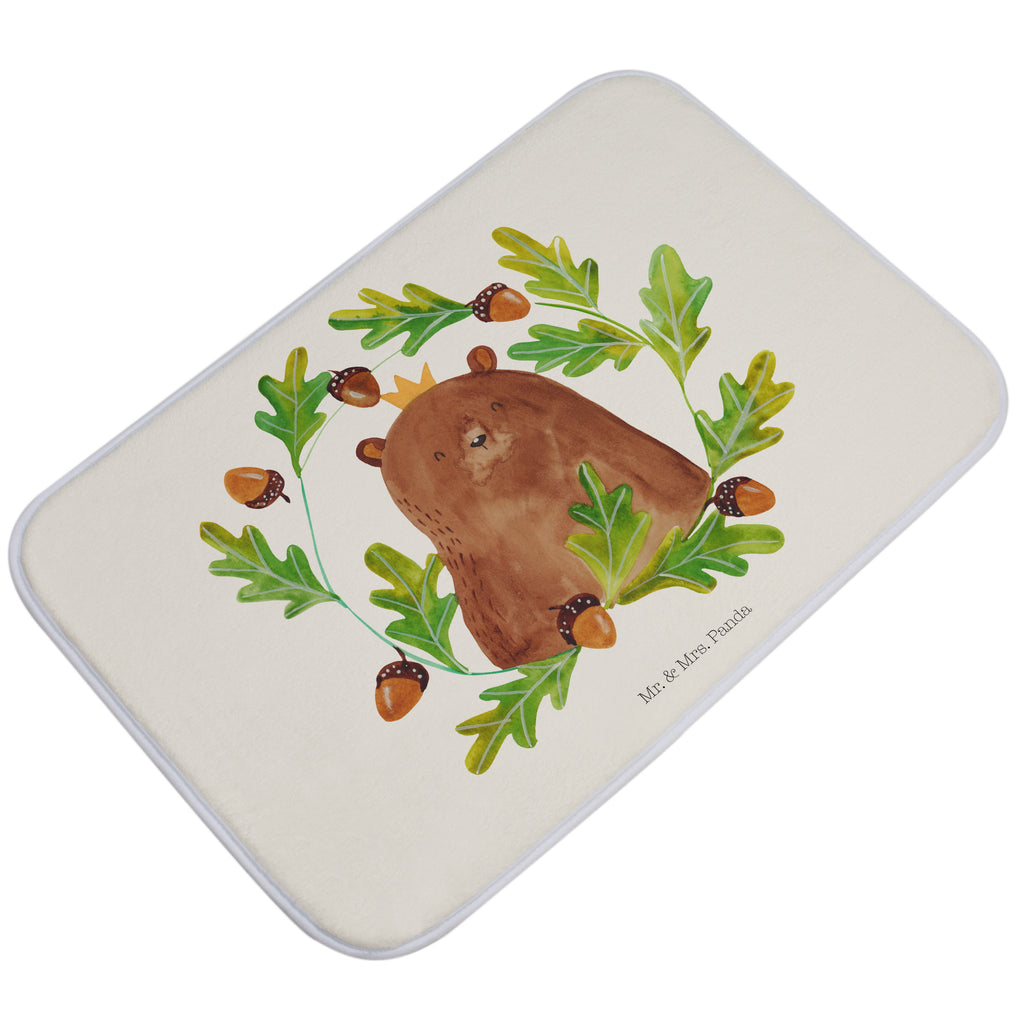Badvorleger Bär König Badematte, Badteppich, Duschvorleger, Badezimmerteppich, Badezimmermatte, Badvorleger, Duschmatte, Duschteppich, Bär, Teddy, Teddybär, Papa, Papa Bär, bester Vater, bester Papa, weltbester Papa, Vatertag, Vater, Dad, Daddy, Papi