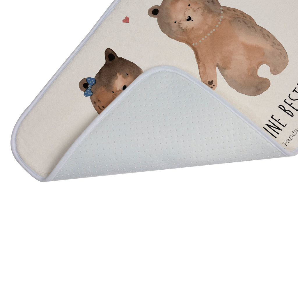 Badvorleger Bär Freundin Badematte, Badteppich, Duschvorleger, Badezimmerteppich, Badezimmermatte, Badvorleger, Duschmatte, Duschteppich, Bär, Teddy, Teddybär, Bär Freundin Beste Freund Liebe Liebesbeweis Verliebt Kumpel Kumpeliene