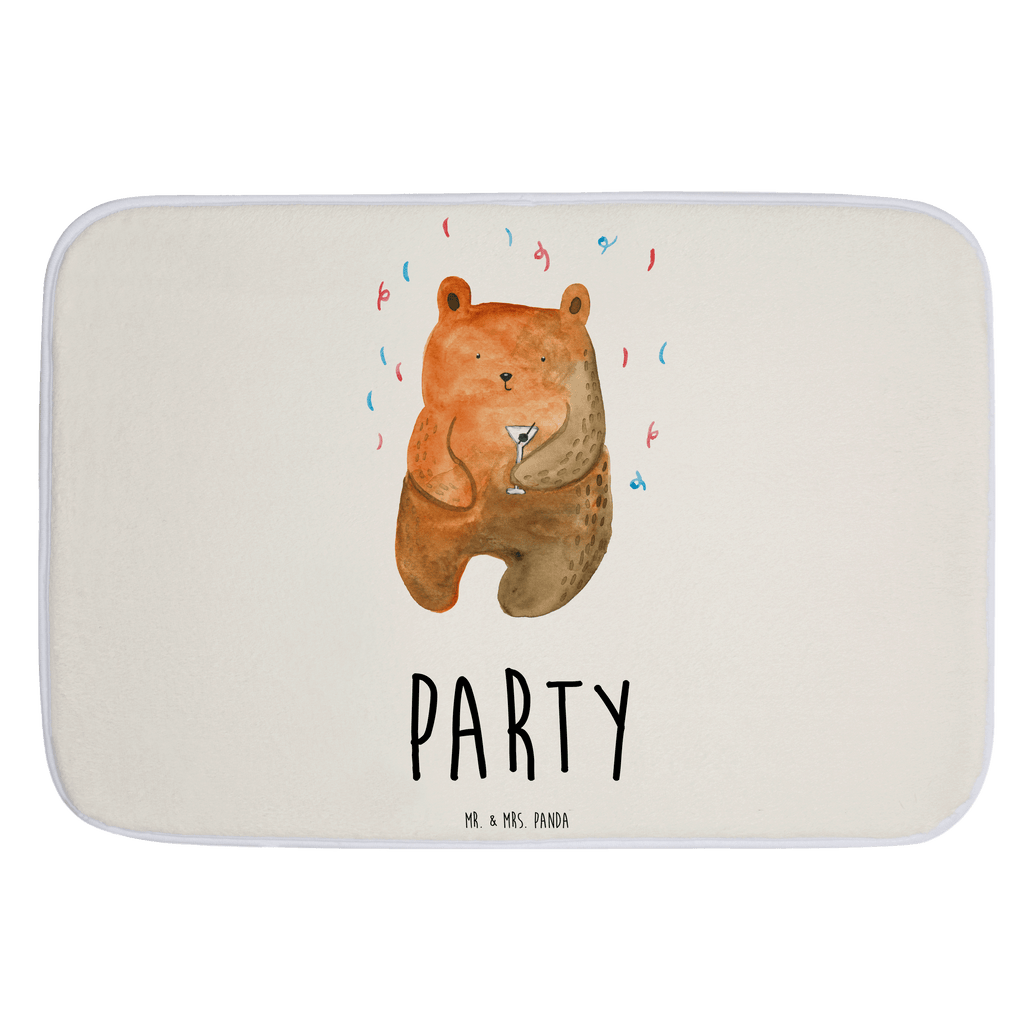 Badvorleger Bär Party Badematte, Badteppich, Duschvorleger, Badezimmerteppich, Badezimmermatte, Badvorleger, Duschmatte, Duschteppich, Bär, Teddy, Teddybär, Geburtstag, Geburtstagsgeschenk, Geschenk, Party, Feiern, Abfeiern, Mitbringsel, Gute Laune, Lustig