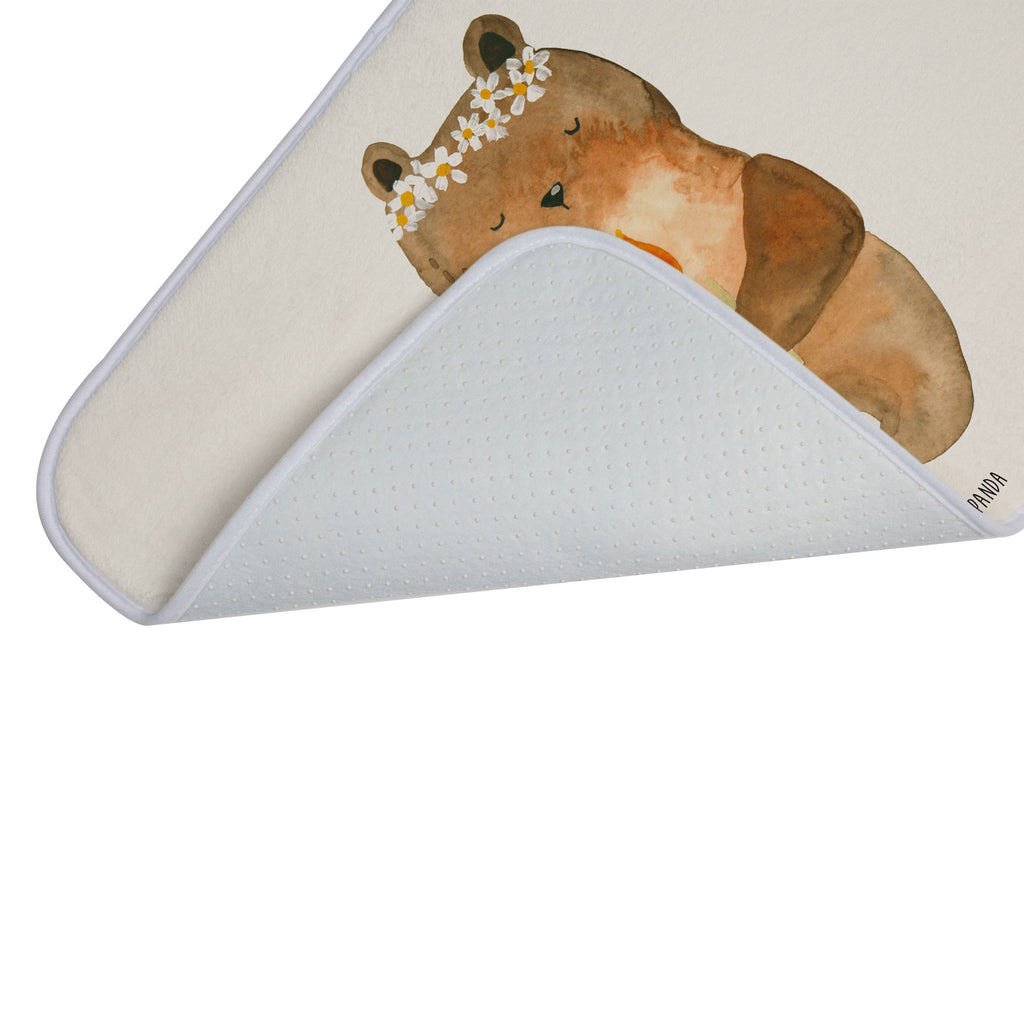 Badvorleger Kommunion-Bär Badematte, Badteppich, Duschvorleger, Badezimmerteppich, Badezimmermatte, Badvorleger, Duschmatte, Duschteppich, Bär, Teddy, Teddybär, Kommunion, Gottes Segen, Taufkerze, katholisch