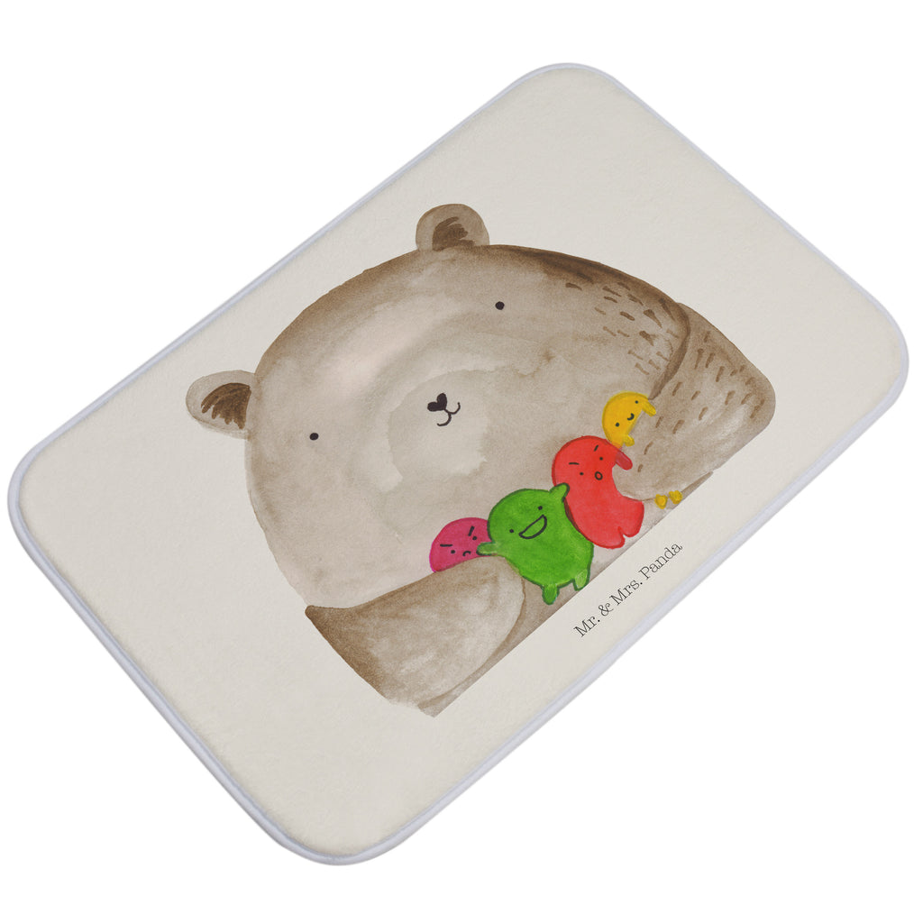 Badvorleger Bär Gefühl Badematte, Badteppich, Duschvorleger, Badezimmerteppich, Badezimmermatte, Badvorleger, Duschmatte, Duschteppich, Bär, Teddy, Teddybär, Wahnsinn, Verrückt, Durchgedreht