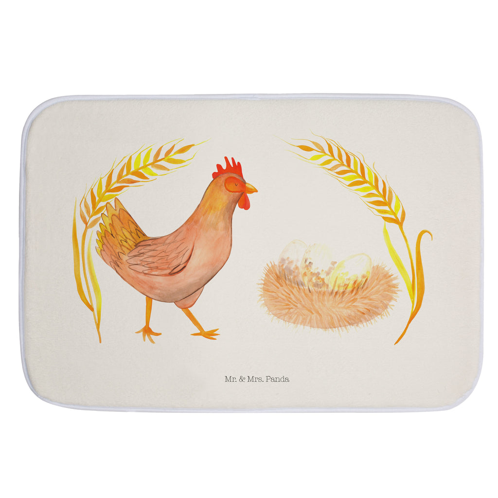 Badvorleger Huhn stolz Badematte, Badteppich, Duschvorleger, Badezimmerteppich, Badezimmermatte, Badvorleger, Duschmatte, Duschteppich, Bauernhof, Hoftiere, Landwirt, Landwirtin, Hahn, Henne, Hühner, Eier, Hof, Landleben, Motivation, Geburt, Magie, Spruch, Schwangerschaft