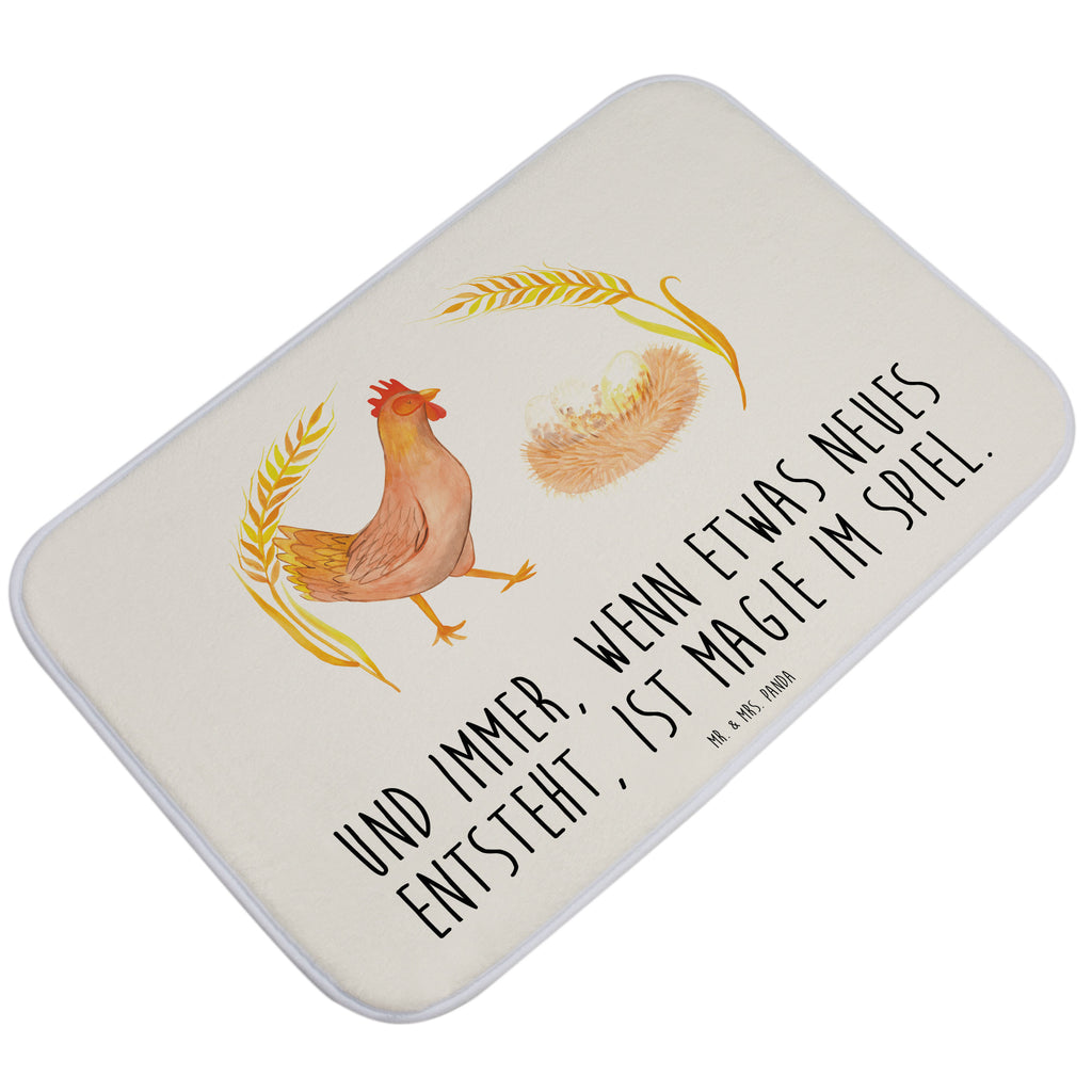 Badvorleger Huhn stolz Badematte, Badteppich, Duschvorleger, Badezimmerteppich, Badezimmermatte, Badvorleger, Duschmatte, Duschteppich, Bauernhof, Hoftiere, Landwirt, Landwirtin, Hahn, Henne, Hühner, Eier, Hof, Landleben, Motivation, Geburt, Magie, Spruch, Schwangerschaft