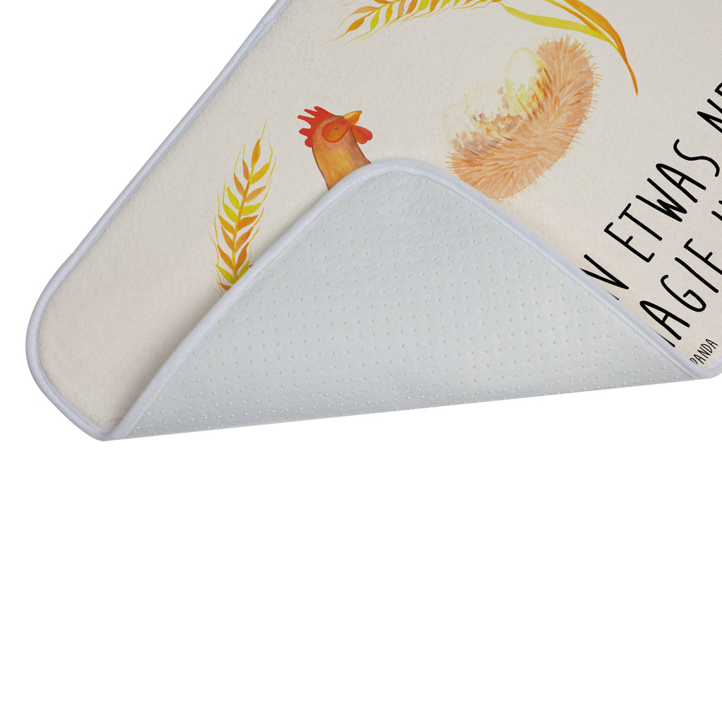 Badvorleger Huhn stolz Badematte, Badteppich, Duschvorleger, Badezimmerteppich, Badezimmermatte, Badvorleger, Duschmatte, Duschteppich, Bauernhof, Hoftiere, Landwirt, Landwirtin, Hahn, Henne, Hühner, Eier, Hof, Landleben, Motivation, Geburt, Magie, Spruch, Schwangerschaft