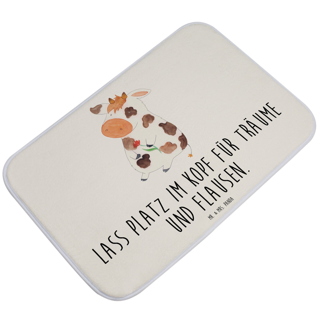 Badvorleger Kuh Badematte, Badteppich, Duschvorleger, Badezimmerteppich, Badezimmermatte, Badvorleger, Duschmatte, Duschteppich, Bauernhof, Hoftiere, Landwirt, Landwirtin, Kuh, Kühe, Träume, Flausen, Spruch, Magie, Motivtion, Hof, Milch, Milchkuh