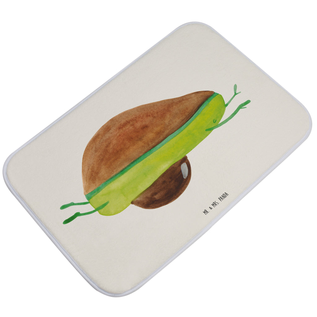 Badvorleger Avocado Yoga Badematte, Badteppich, Duschvorleger, Badezimmerteppich, Badezimmermatte, Badvorleger, Duschmatte, Duschteppich, Avocado, Veggie, Vegan, Gesund, Avocado Yoga Vegan