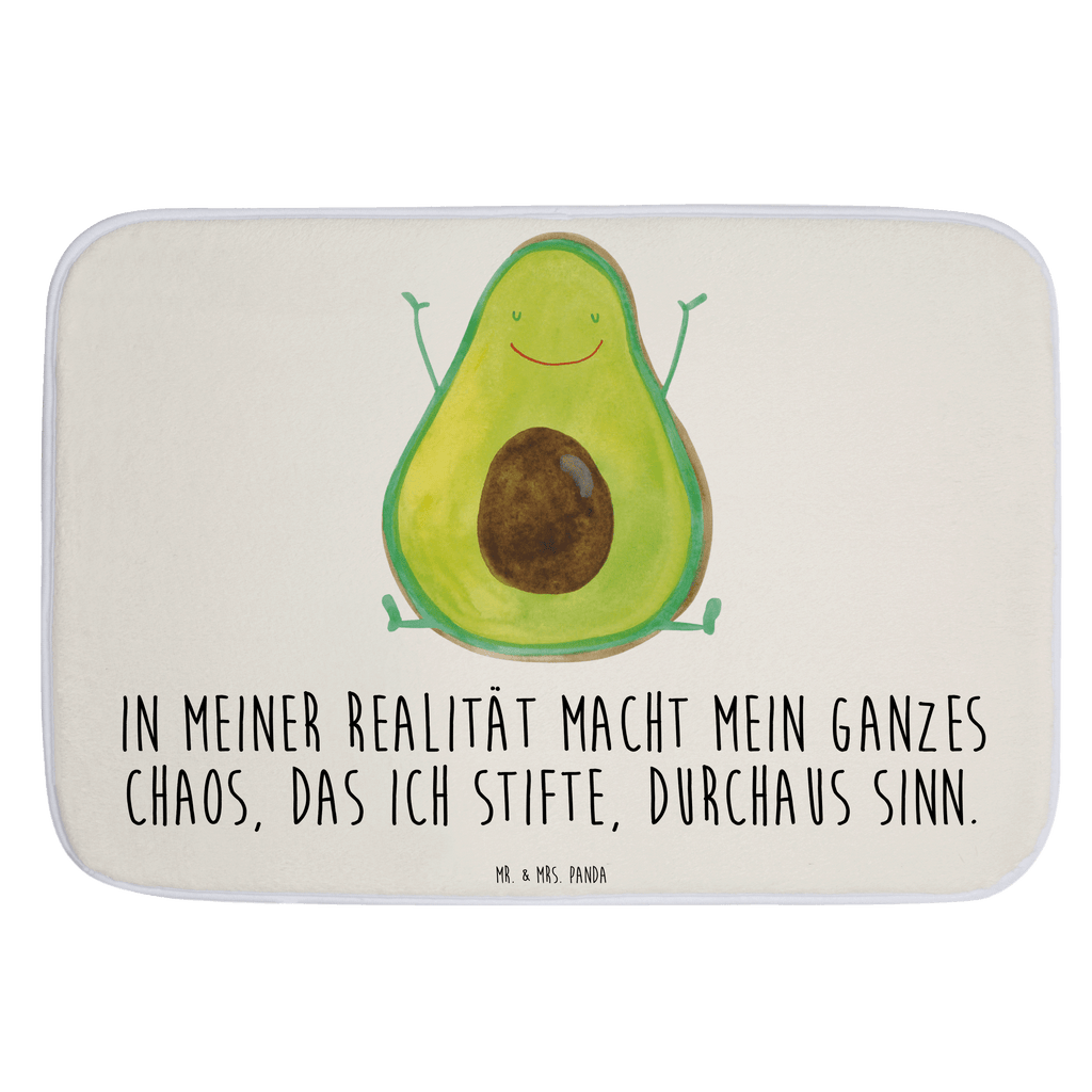 Badvorleger Avocado Happy Badematte, Badteppich, Duschvorleger, Badezimmerteppich, Badezimmermatte, Badvorleger, Duschmatte, Duschteppich, Avocado, Veggie, Vegan, Gesund, Chaos