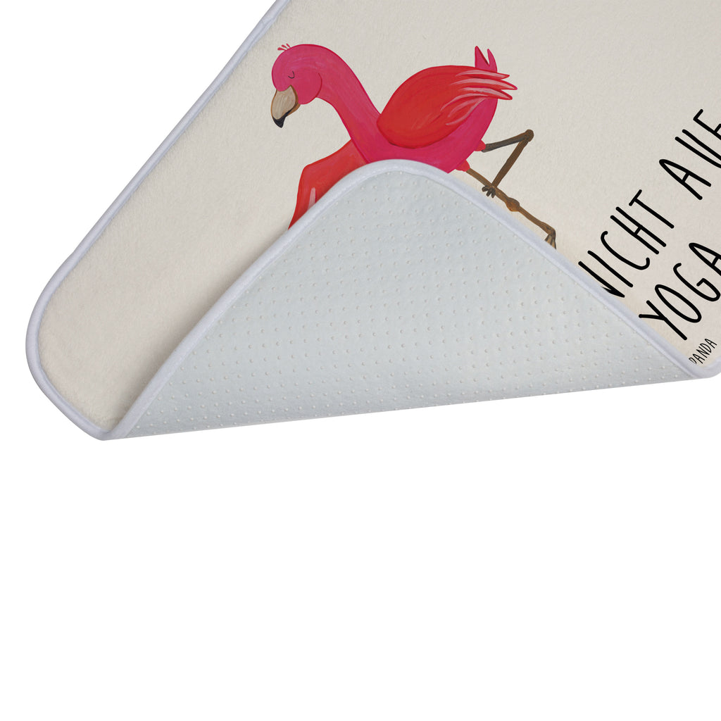 Badvorleger Flamingo Yoga Badematte, Badteppich, Duschvorleger, Badezimmerteppich, Badezimmermatte, Badvorleger, Duschmatte, Duschteppich, Flamingo, Vogel, Yoga, Namaste, Achtsamkeit, Yoga-Übung, Entspannung, Ärger, Aufregen, Tiefenentspannung