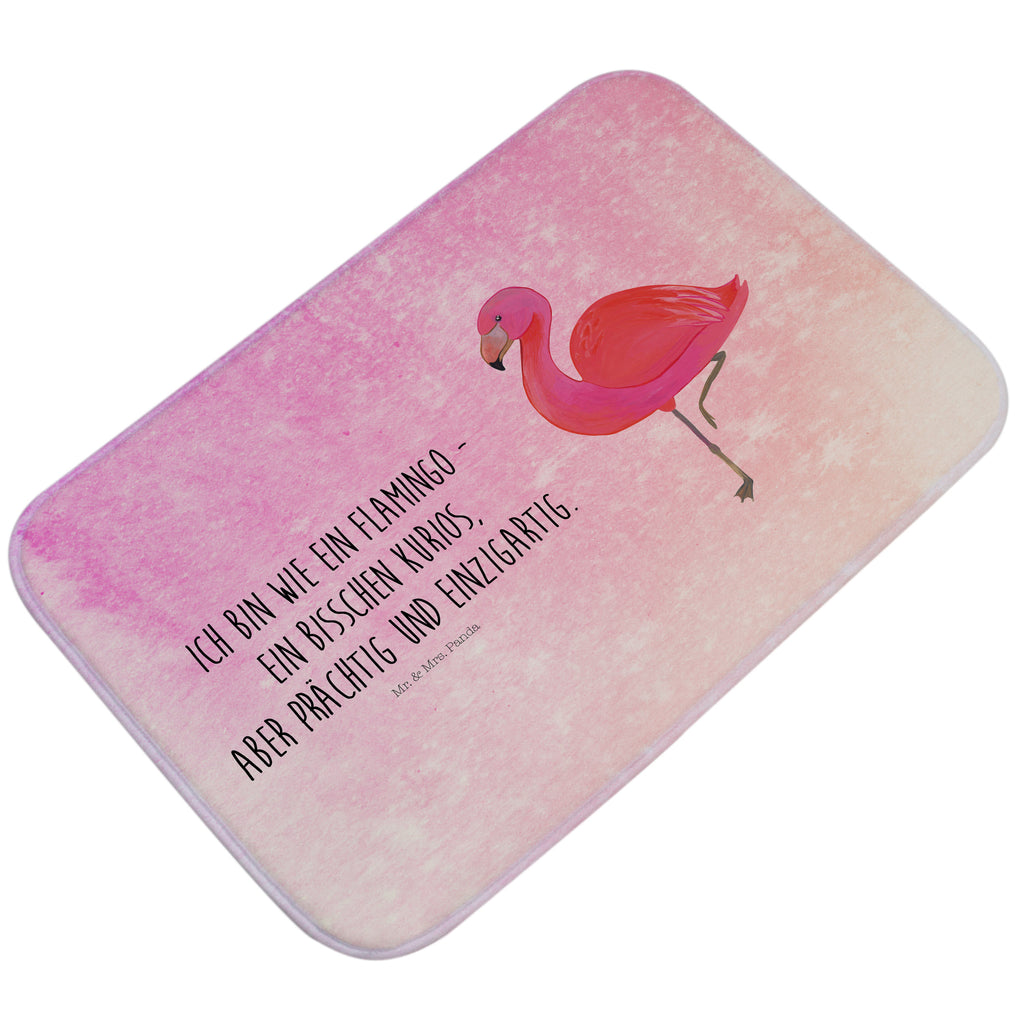 Badvorleger Flamingo classic Badematte, Badteppich, Duschvorleger, Badezimmerteppich, Badezimmermatte, Badvorleger, Duschmatte, Duschteppich, Flamingo, Einzigartig, Selbstliebe, Stolz, ich, für mich, Spruch, Freundin, Freundinnen, Außenseiter, Sohn, Tochter, Geschwister