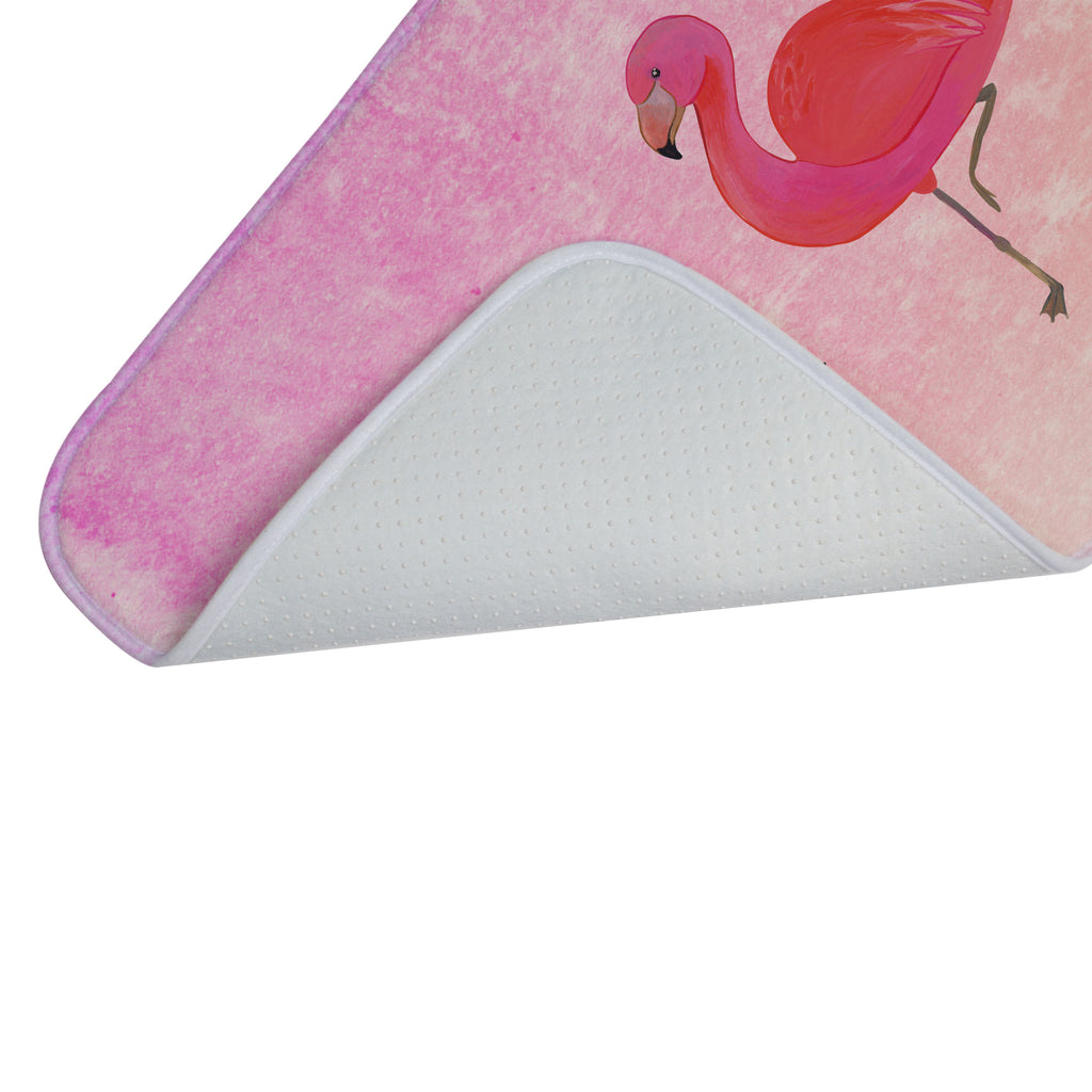 Badvorleger Flamingo classic Badematte, Badteppich, Duschvorleger, Badezimmerteppich, Badezimmermatte, Badvorleger, Duschmatte, Duschteppich, Flamingo, Einzigartig, Selbstliebe, Stolz, ich, für mich, Spruch, Freundin, Freundinnen, Außenseiter, Sohn, Tochter, Geschwister