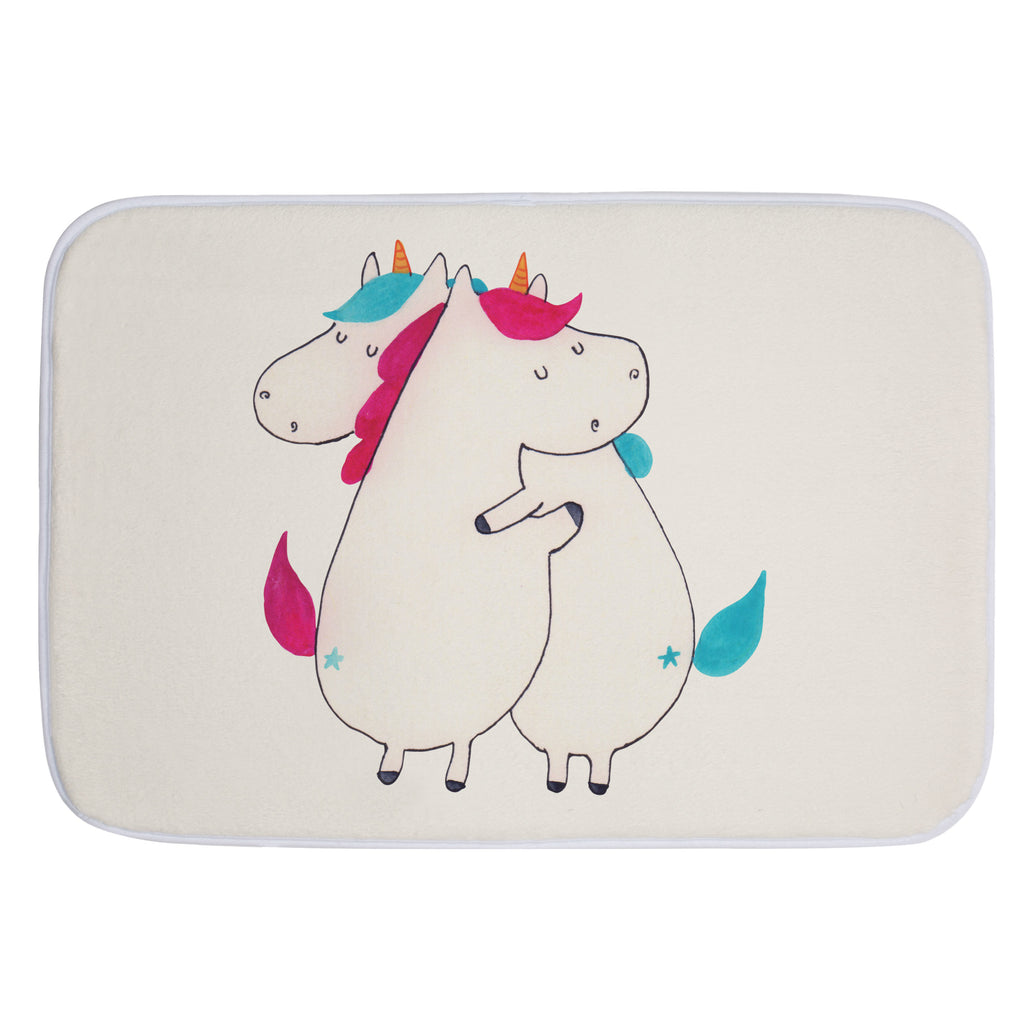 Badvorleger Einhörner Umarmen Badematte, Badteppich, Duschvorleger, Badezimmerteppich, Badezimmermatte, Badvorleger, Duschmatte, Duschteppich, Einhorn, Einhörner, Einhorn Deko, Pegasus, Unicorn, Freundinnen, Freundin, BFF, Schwester, Schwestern, Familie, Geschwister, Sister, Liebe