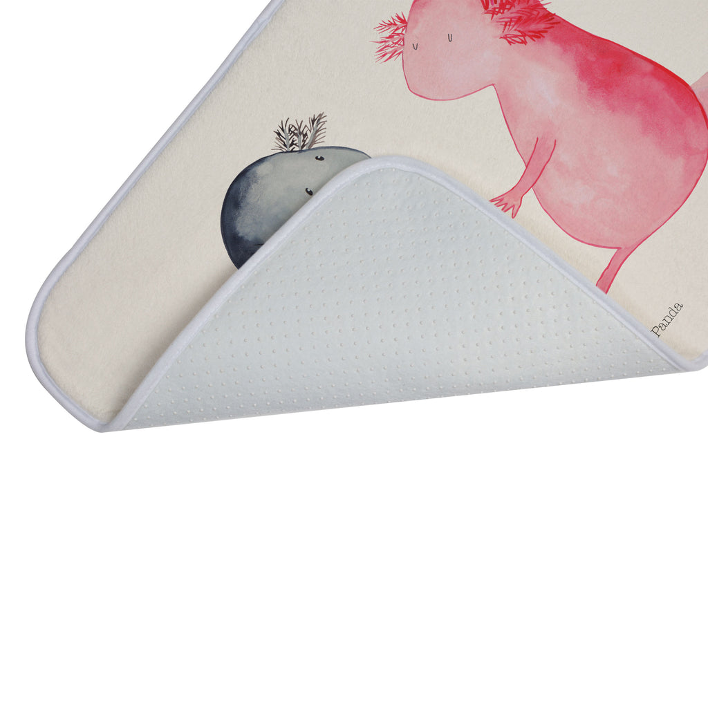 Badvorleger Axolotl Liebe Badematte, Badteppich, Duschvorleger, Badezimmerteppich, Badezimmermatte, Badvorleger, Duschmatte, Duschteppich, Axolotl, Molch, Axolot, Schwanzlurch, Lurch, Lurche, Liebe, große Liebe, Liebesbeweis, Freund, Verlobter, Ehemann, Jahrestag, Valentinstag