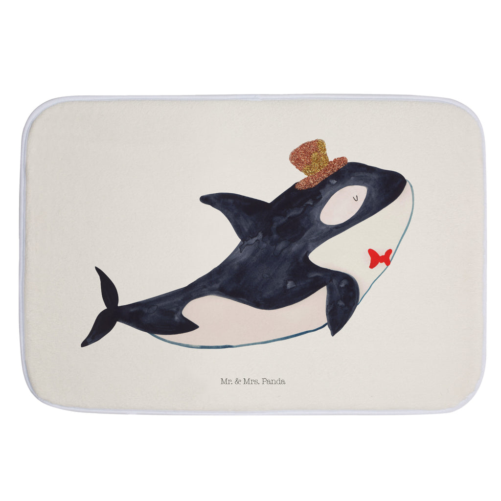 Badvorleger Orca Zylinder Badematte, Badteppich, Duschvorleger, Badezimmerteppich, Badezimmermatte, Badvorleger, Duschmatte, Duschteppich, Meerestiere, Meer, Urlaub, Narwal, Glitter, Konfetti, Glitzer, Geburtstag, Feier, Fete, Fest, Glückwunsch, Orca