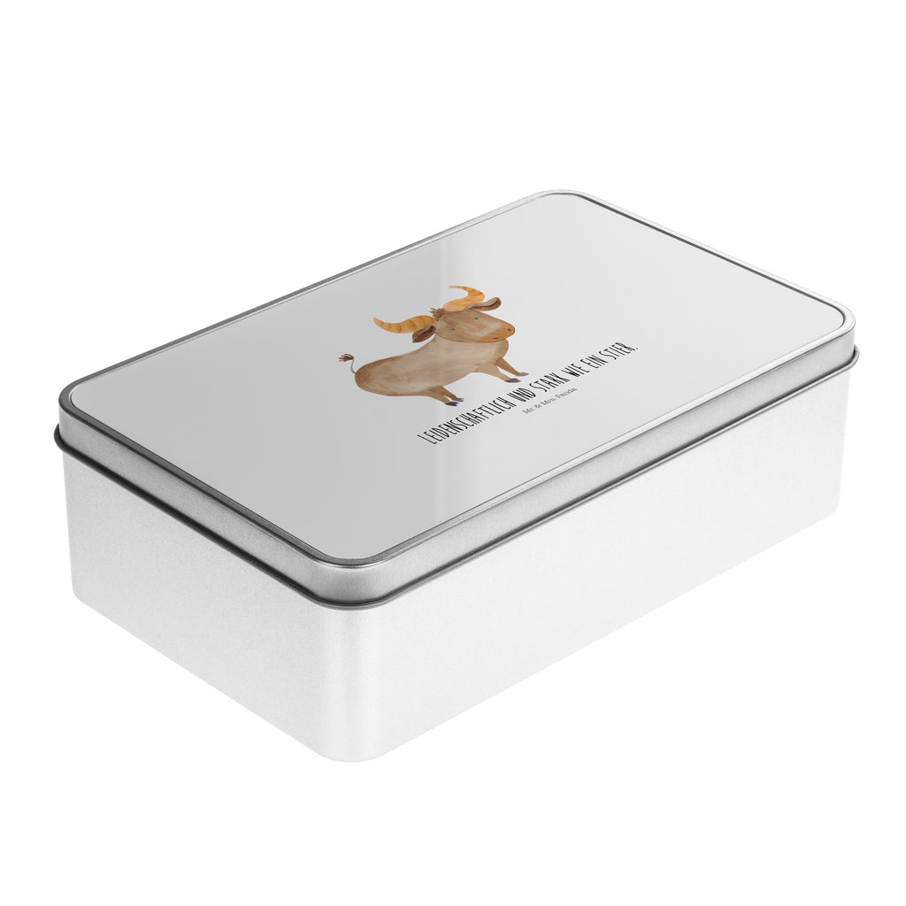 Metalldose rechteckig Sternzeichen Stier Blechdose, Metalldose, Blechbox, Container, Keksdose, Vorratsdose, Vorratsbox, Döschen, Versperbox, Vesperdose, Aufbewahrungsdose, Aufbewahrungsbox, Aluminiumdose, Dose, Tierkreiszeichen, Sternzeichen, Horoskop, Astrologie, Aszendent, Stier, Stier Geschenk, Stier Sternzeichen, Geschenk Mai, Geschenk April, Geburtstag Mai, Geburtstag April, Rind, Ochse