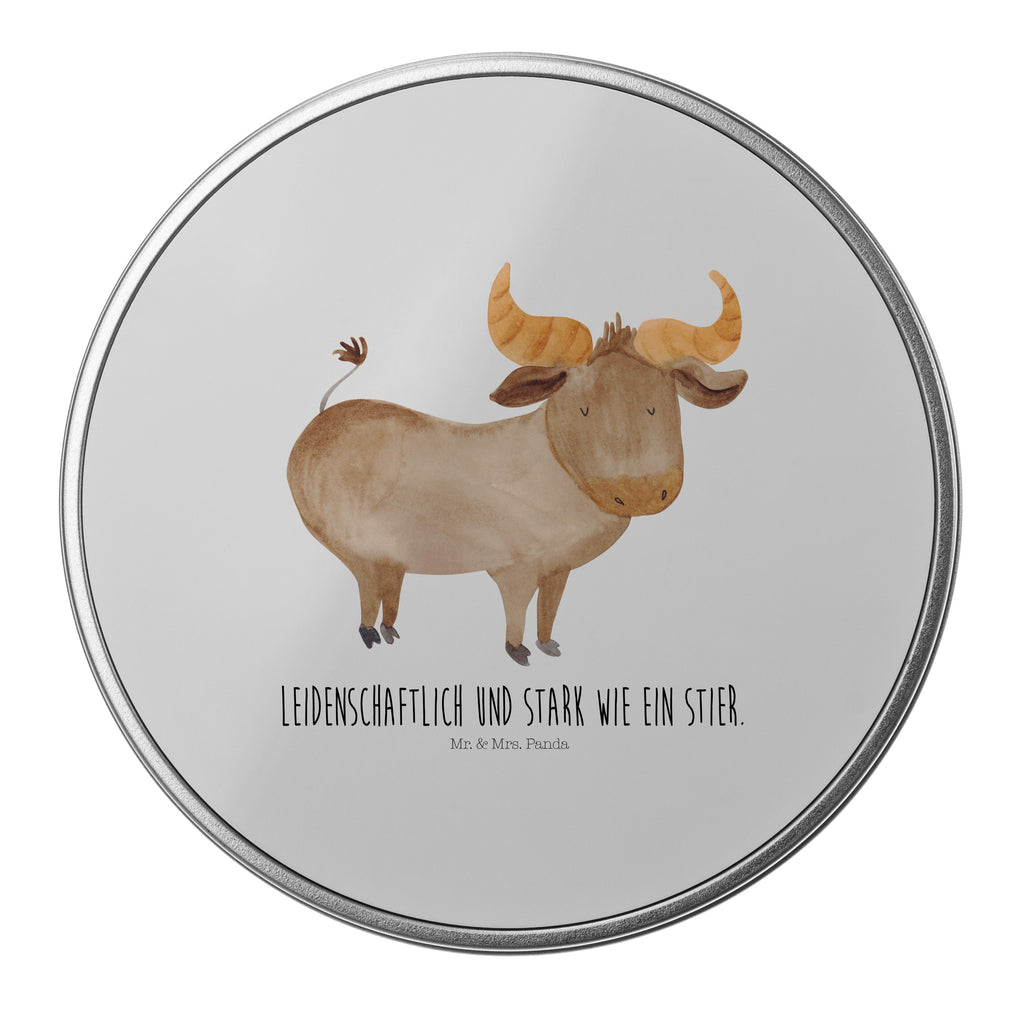 Blechdose rund Sternzeichen Stier Metalldose, Keksdose, Dose, Vorratsdose, Geschenkbox, Tierkreiszeichen, Sternzeichen, Horoskop, Astrologie, Aszendent, Stier, Stier Geschenk, Stier Sternzeichen, Geschenk Mai, Geschenk April, Geburtstag Mai, Geburtstag April, Rind, Ochse