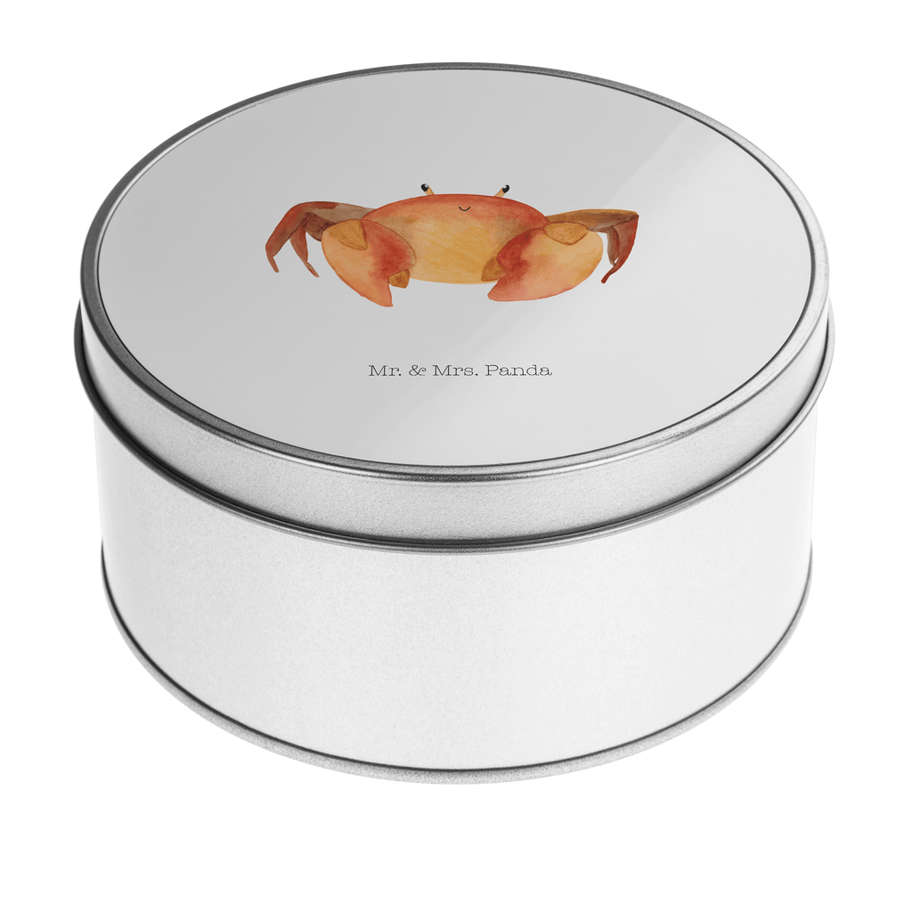 Blechdose rund Sternzeichen Krebs Metalldose, Keksdose, Dose, Vorratsdose, Geschenkbox, Tierkreiszeichen, Sternzeichen, Horoskop, Astrologie, Aszendent, Krebse, Krebs Geschenk, Krebs Sternzeichen, Geschenk Juni, Geschenk Juli, Geburtstag Juni, Geburtstag Juli, Krabbe, Meerestier, Geschenk Meer