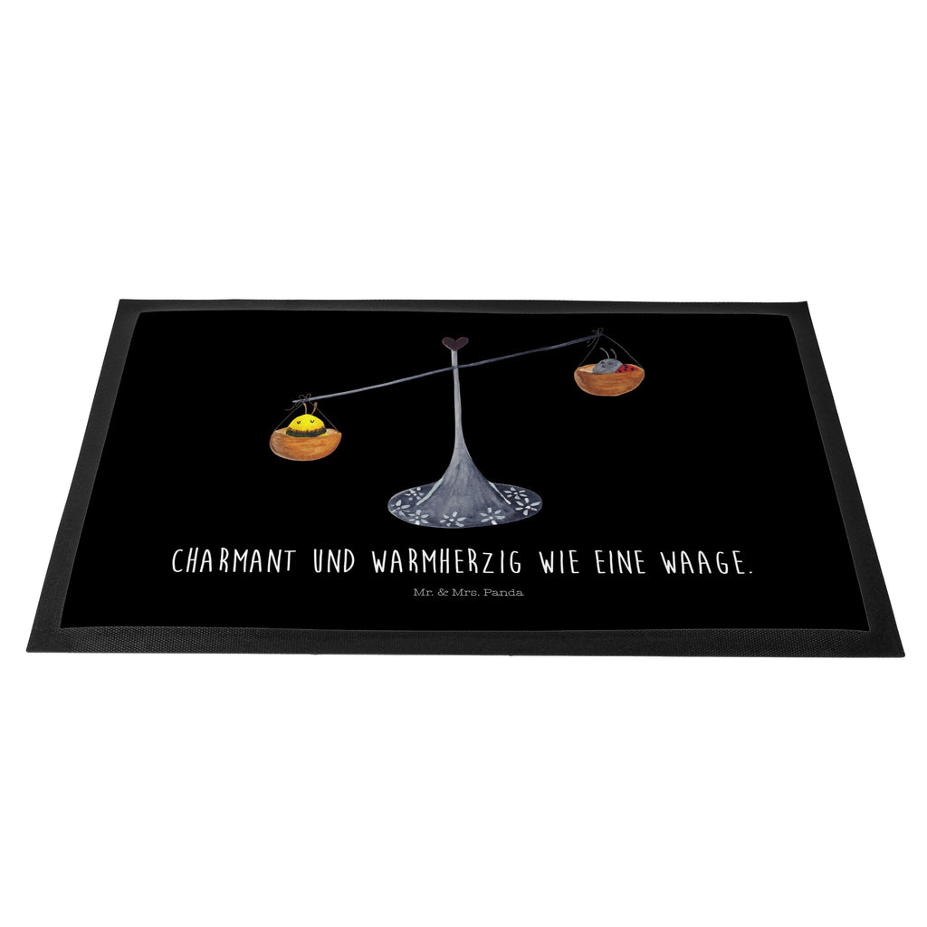 Fußmatte Sternzeichen Waage Türvorleger, Schmutzmatte, Fußabtreter, Matte, Schmutzfänger, Fußabstreifer, Schmutzfangmatte, Türmatte, Motivfußmatte, Haustürmatte, Vorleger, Tierkreiszeichen, Sternzeichen, Horoskop, Astrologie, Aszendent, Waage, Waage Geschenk, Waage Sternzeichen, Geschenk Oktober, Geschenk September, Geburtstag Oktober, Geburtstag September, Gleichgewicht, Marienkäfer, Hummel, Biene