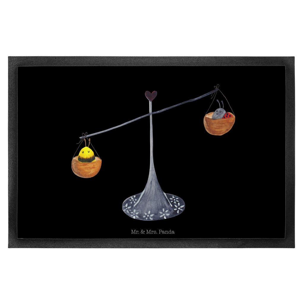 Fußmatte Sternzeichen Waage Türvorleger, Schmutzmatte, Fußabtreter, Matte, Schmutzfänger, Fußabstreifer, Schmutzfangmatte, Türmatte, Motivfußmatte, Haustürmatte, Vorleger, Tierkreiszeichen, Sternzeichen, Horoskop, Astrologie, Aszendent, Waage, Waage Geschenk, Waage Sternzeichen, Geschenk Oktober, Geschenk September, Geburtstag Oktober, Geburtstag September, Gleichgewicht, Marienkäfer, Hummel, Biene