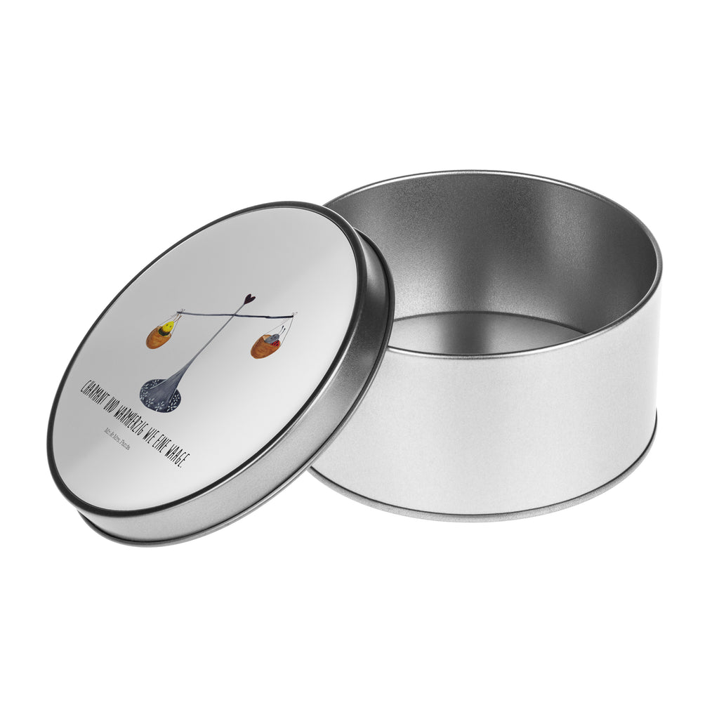 Blechdose rund Sternzeichen Waage Metalldose, Keksdose, Dose, Vorratsdose, Geschenkbox, Tierkreiszeichen, Sternzeichen, Horoskop, Astrologie, Aszendent, Waage, Waage Geschenk, Waage Sternzeichen, Geschenk Oktober, Geschenk September, Geburtstag Oktober, Geburtstag September, Gleichgewicht, Marienkäfer, Hummel, Biene