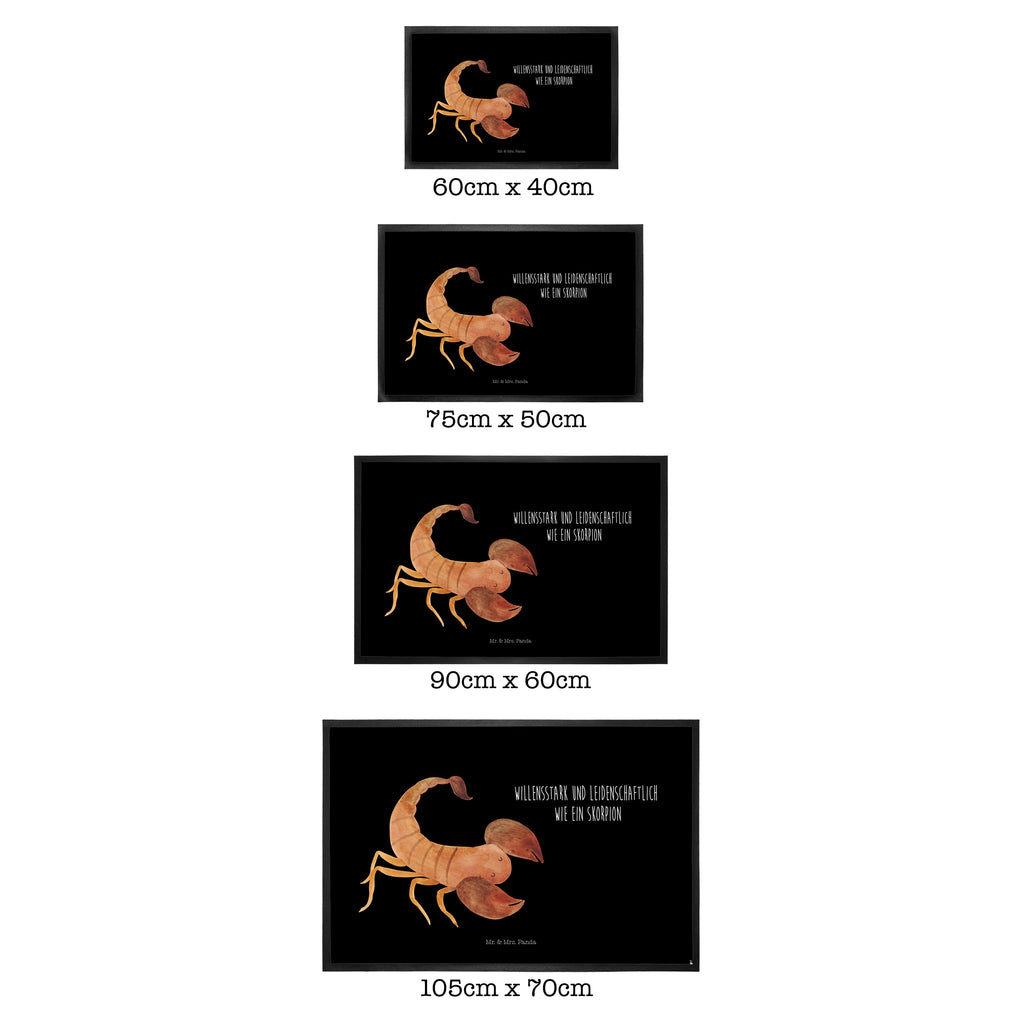 Fußmatte Sternzeichen Skorpion