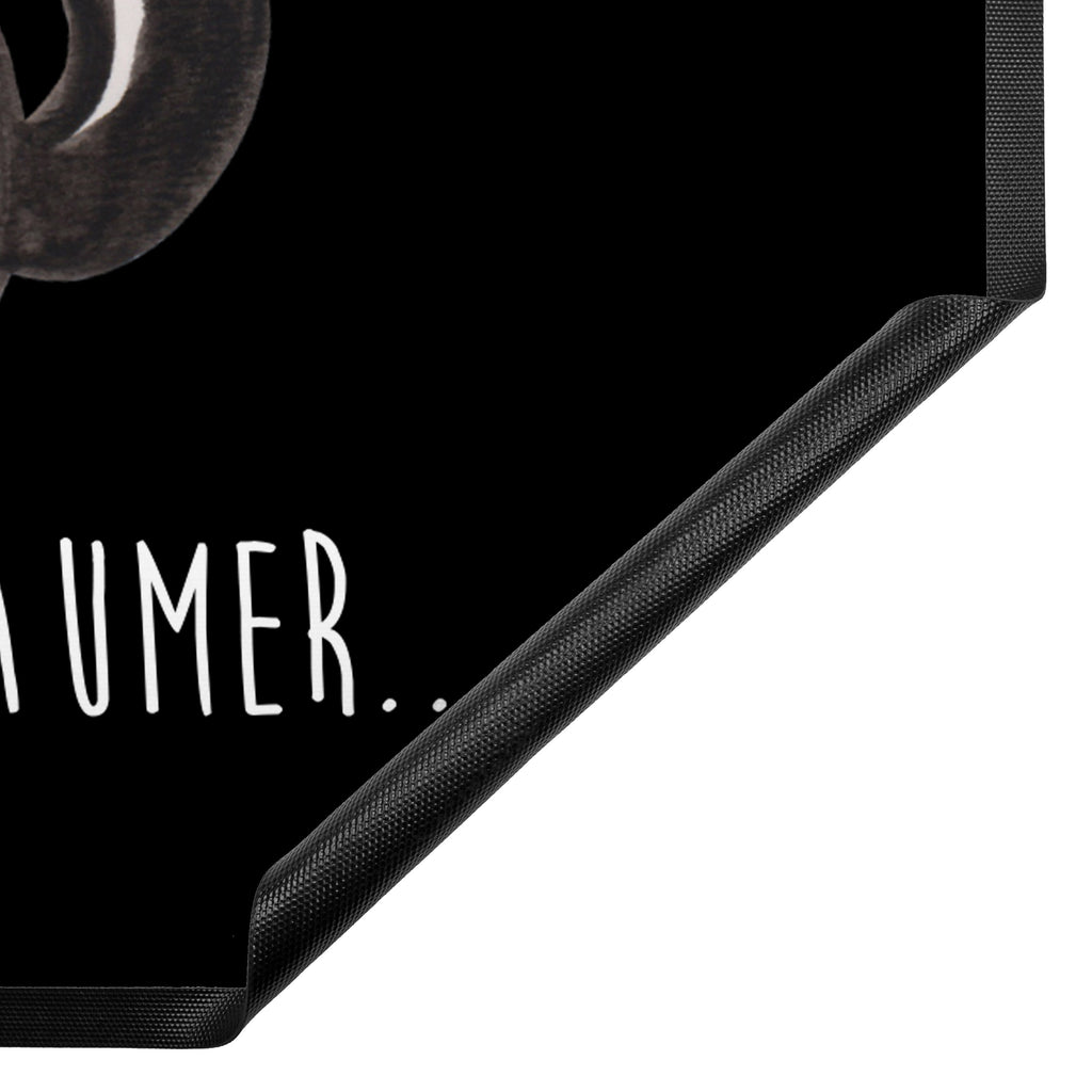 Fußmatte Stinktier Blume Stinktier, Skunk, Wildtier, Raubtier, Stinker, Stinki, Tagträumer, verträumt, Dreams, Träume Türvorleger, Schmutzmatte, Fußabtreter, Matte, Schmutzfänger, Fußabstreifer, Schmutzfangmatte, Türmatte, Motivfußmatte,  Haustürmatte, Vorleger  Stinktier, Skunk