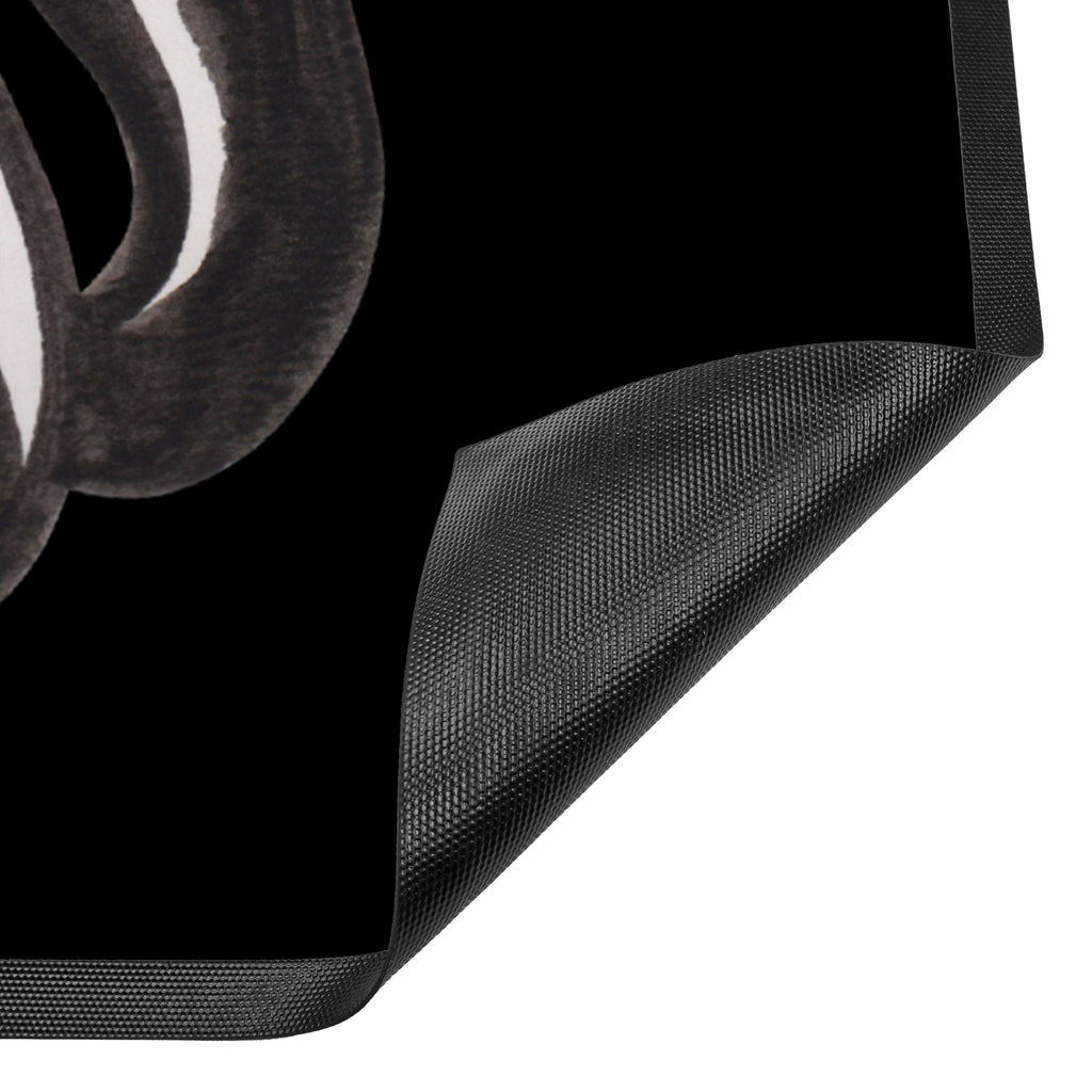 Fußmatte Stinktier Blume Stinktier, Skunk, Wildtier, Raubtier, Stinker, Stinki, Tagträumer, verträumt, Dreams, Träume Türvorleger, Schmutzmatte, Fußabtreter, Matte, Schmutzfänger, Fußabstreifer, Schmutzfangmatte, Türmatte, Motivfußmatte,  Haustürmatte, Vorleger  Stinktier, Skunk