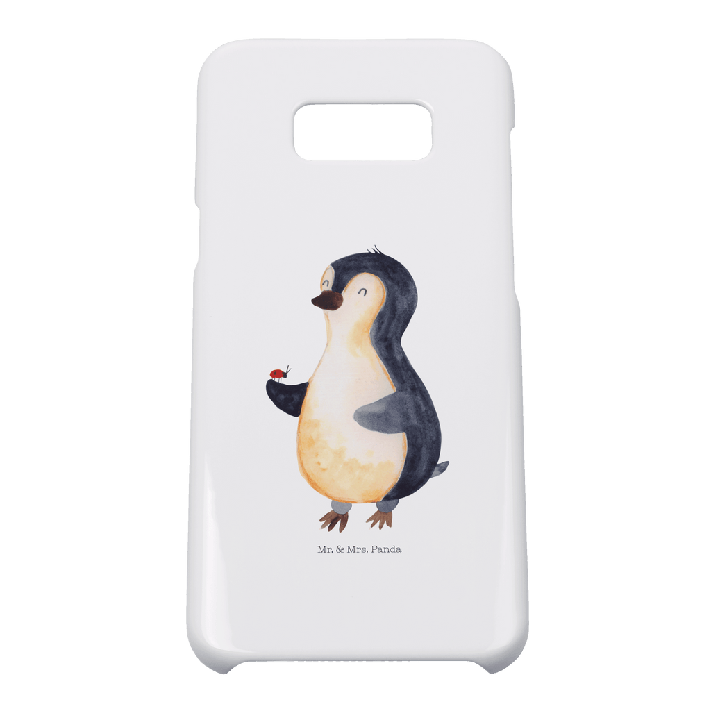 Samsung Galaxy S8 plus Handyhülle  Pinguin Marienkäfer Handyhülle, Handycover, Cover, Handy, Hülle, Samsung Galaxy S8 plus, Pinguin, Pinguine, Marienkäfer, Liebe, Wunder, Glück, Freude, Lebensfreude