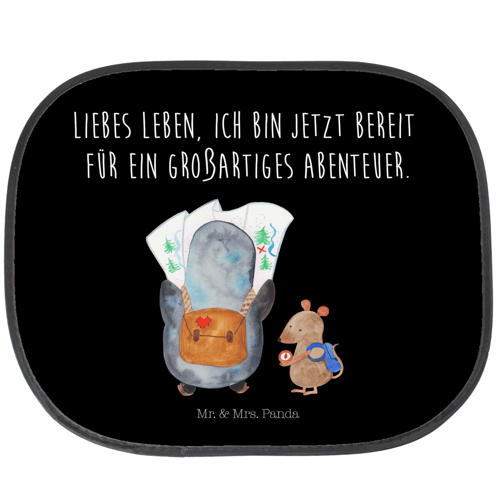 Auto Sonnenschutz Pinguin & Maus Wanderer Auto Sonnenschutz, Sonnenschutz Baby, Sonnenschutz Kinder, Sonne, Sonnenblende, Sonnenschutzfolie, Sonne Auto, Pinguin, Pinguine, Abenteurer, Abenteuer, Roadtrip, Ausflug, Wanderlust, wandern