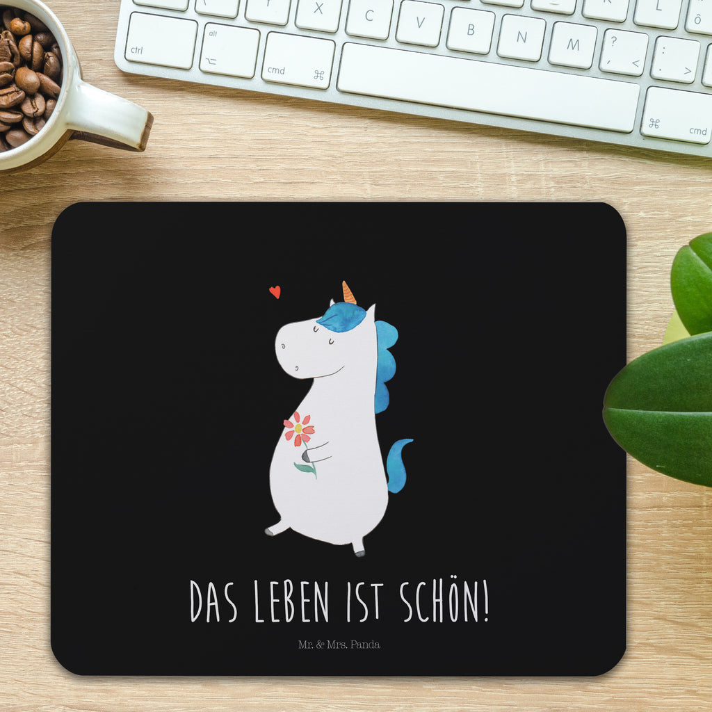Mauspad Einhorn Spaziergang Mousepad, Computer zubehör, Büroausstattung, PC Zubehör, Arbeitszimmer, Mauspad, Einzigartiges Mauspad, Designer Mauspad, Einhorn, Einhörner, Einhorn Deko, Pegasus, Unicorn, Glitzer, Blumen, Spaziergang, Motivation, Gute Laune, Freude, Freundin, Mutter, Schwester