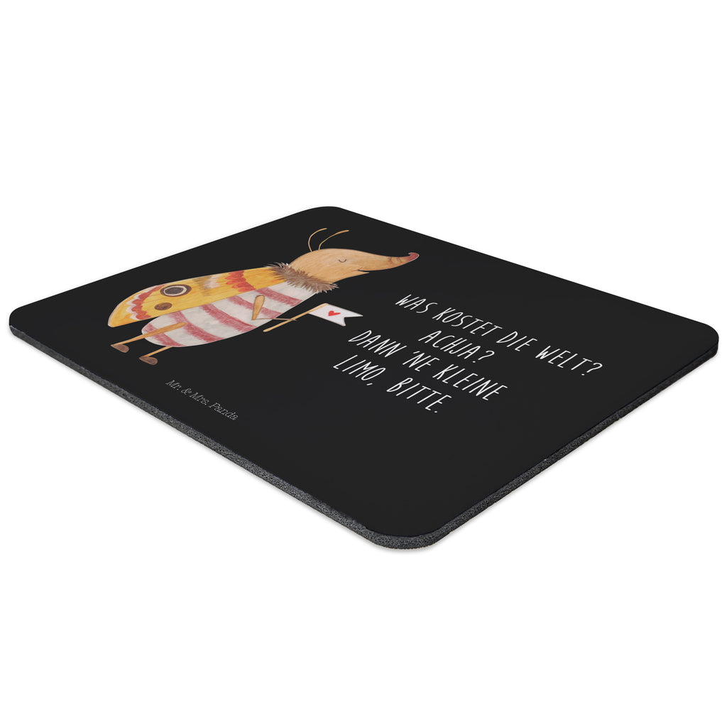 Mauspad Nachtfalter mit Fähnchen Mousepad, Computer zubehör, Büroausstattung, PC Zubehör, Arbeitszimmer, Mauspad, Einzigartiges Mauspad, Designer Mauspad, Tiermotive, Gute Laune, lustige Sprüche, Tiere, Nachtfalter, Käfer, Spruch lustig, Spruch witzig, süß, niedlich, Küche Deko, Was kostet die Welt