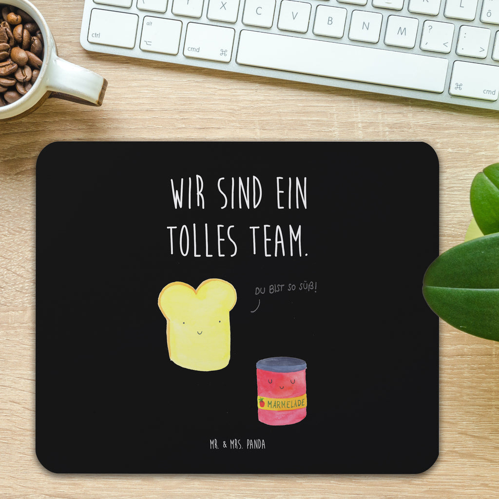 Mauspad Toast & Marmelade Mousepad, Computer zubehör, Büroausstattung, PC Zubehör, Arbeitszimmer, Mauspad, Einzigartiges Mauspad, Designer Mauspad, Tiermotive, Gute Laune, lustige Sprüche, Tiere, Toast, Marmelade, Dreamteam, süße Postkarte, süß, Küche Deko, Küche Spruch, Frühstück Einladung, Brot, Toastbrot