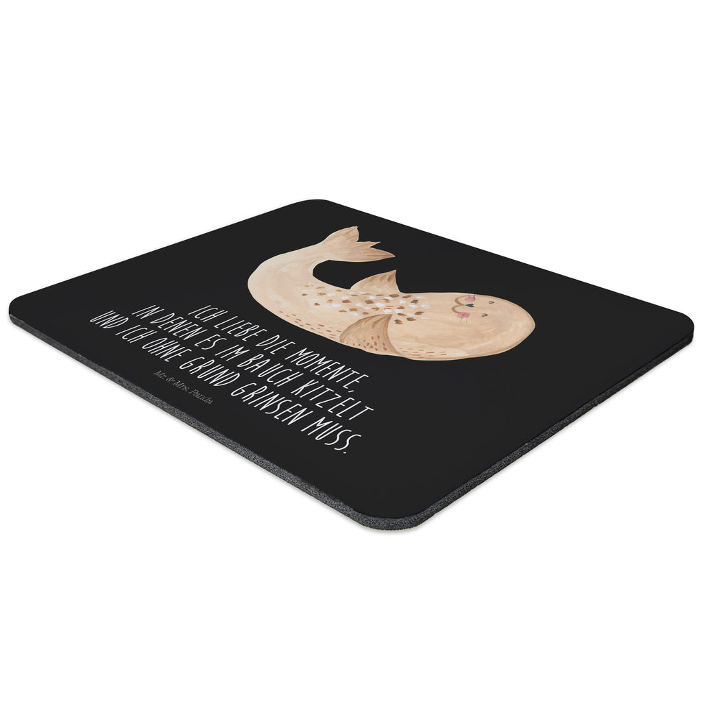 Mauspad Robbe liegend Mousepad, Computer zubehör, Büroausstattung, PC Zubehör, Arbeitszimmer, Mauspad, Einzigartiges Mauspad, Designer Mauspad, Tiermotive, Gute Laune, lustige Sprüche, Tiere, Robbe, Robben, Seehund, Strand, Meerestier, Ostsee, Nordsee, Lachen, Freude
