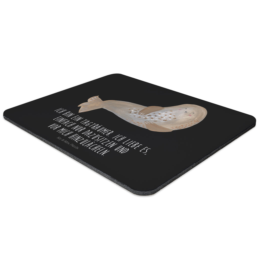 Mauspad Robbe lachend Mousepad, Computer zubehör, Büroausstattung, PC Zubehör, Arbeitszimmer, Mauspad, Einzigartiges Mauspad, Designer Mauspad, Tiermotive, Gute Laune, lustige Sprüche, Tiere, Robbe, Robben, Seehund, Strand, Meerestier, Ostsee, Nordsee