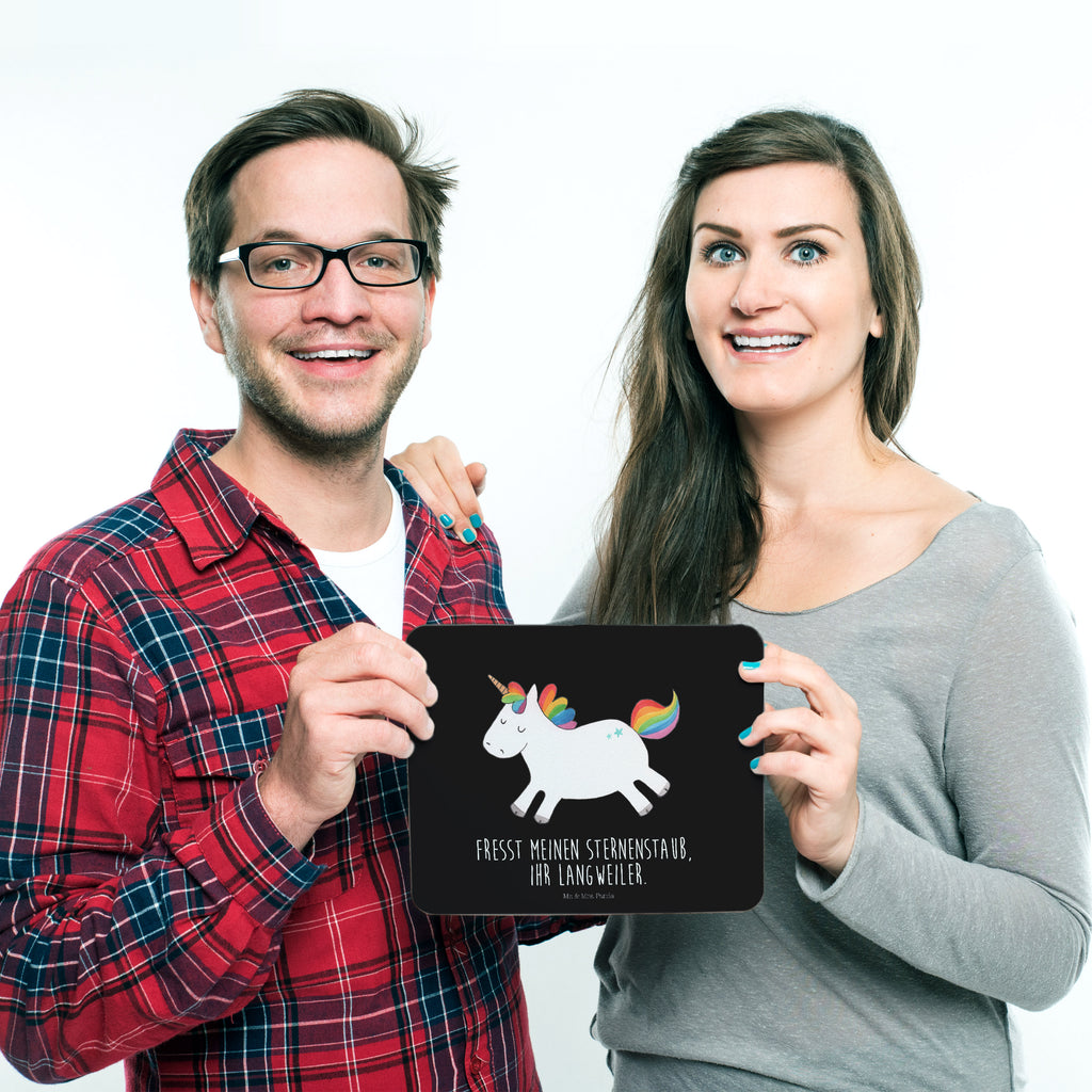 Mauspad Einhorn Happy Mousepad, Computer zubehör, Büroausstattung, PC Zubehör, Arbeitszimmer, Mauspad, Einzigartiges Mauspad, Designer Mauspad, Einhorn, Einhörner, Einhorn Deko, Pegasus, Unicorn, glücklich, fröhlich, Spaß, Freude, Lebensfreude, witzig, spannend, Lächeln, Lachen
