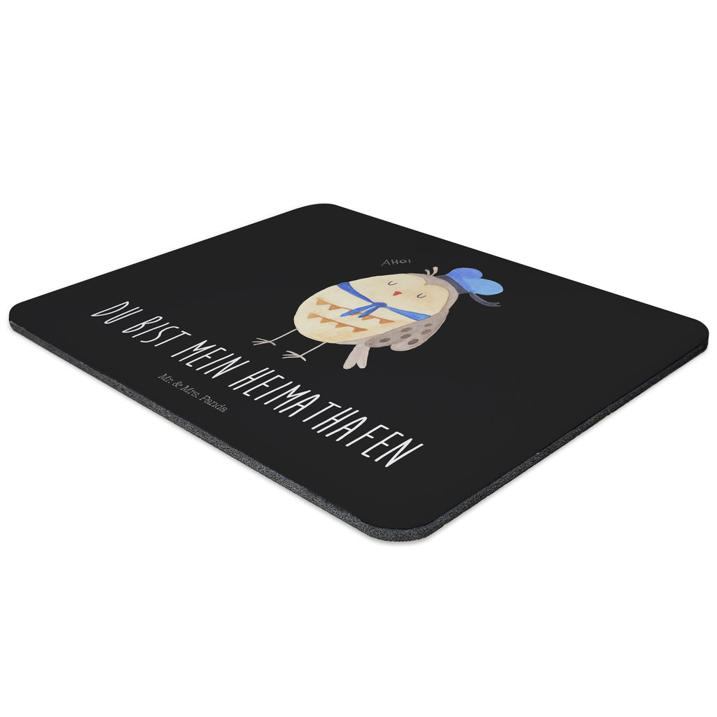 Mauspad Eule Matrosen Mousepad, Computer zubehör, Büroausstattung, PC Zubehör, Arbeitszimmer, Mauspad, Einzigartiges Mauspad, Designer Mauspad, Eule, Eule Spruch, Eule Deko, Owl, Wortspiel lustig, Matrose, Freundin, Ehe, Seefahrer, Heimathafen, Hochzeitstag Geschenk