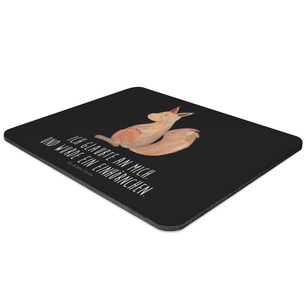 Mauspad Einhörnchen Glaube Mousepad, Computer zubehör, Büroausstattung, PC Zubehör, Arbeitszimmer, Mauspad, Einzigartiges Mauspad, Designer Mauspad, Einhorn, Einhörner, Einhorn Deko, Pegasus, Unicorn, Einhörnchen, Eichhörnchen, Eichhorn