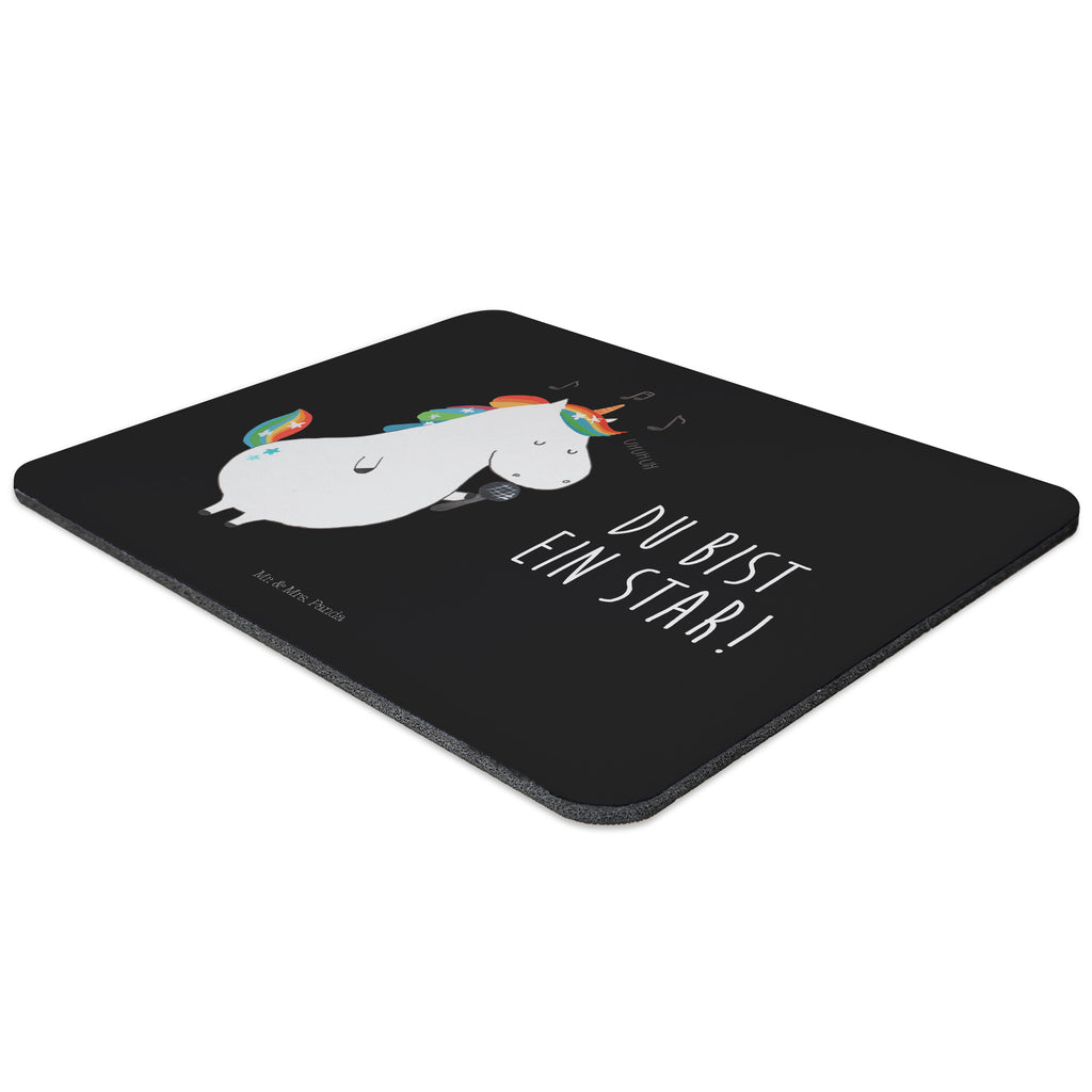 Mauspad Einhorn Sänger Mousepad, Computer zubehör, Büroausstattung, PC Zubehör, Arbeitszimmer, Mauspad, Einzigartiges Mauspad, Designer Mauspad, Einhorn, Einhörner, Einhorn Deko, Pegasus, Unicorn, Glitzer, Konfetti, Party, Geburtstag, Feier, Fest, Disco, Sängerin, Sänger, Freundin