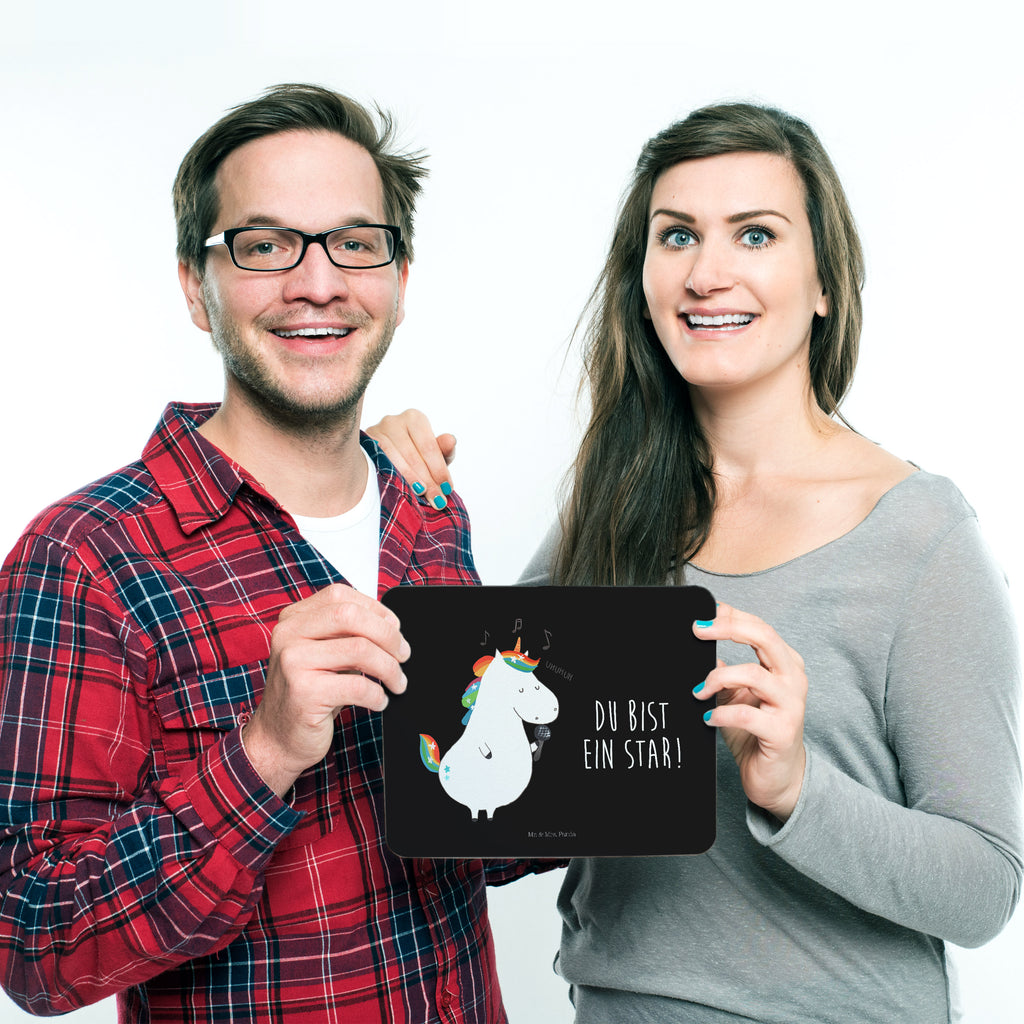 Mauspad Einhorn Sänger Mousepad, Computer zubehör, Büroausstattung, PC Zubehör, Arbeitszimmer, Mauspad, Einzigartiges Mauspad, Designer Mauspad, Einhorn, Einhörner, Einhorn Deko, Pegasus, Unicorn, Glitzer, Konfetti, Party, Geburtstag, Feier, Fest, Disco, Sängerin, Sänger, Freundin