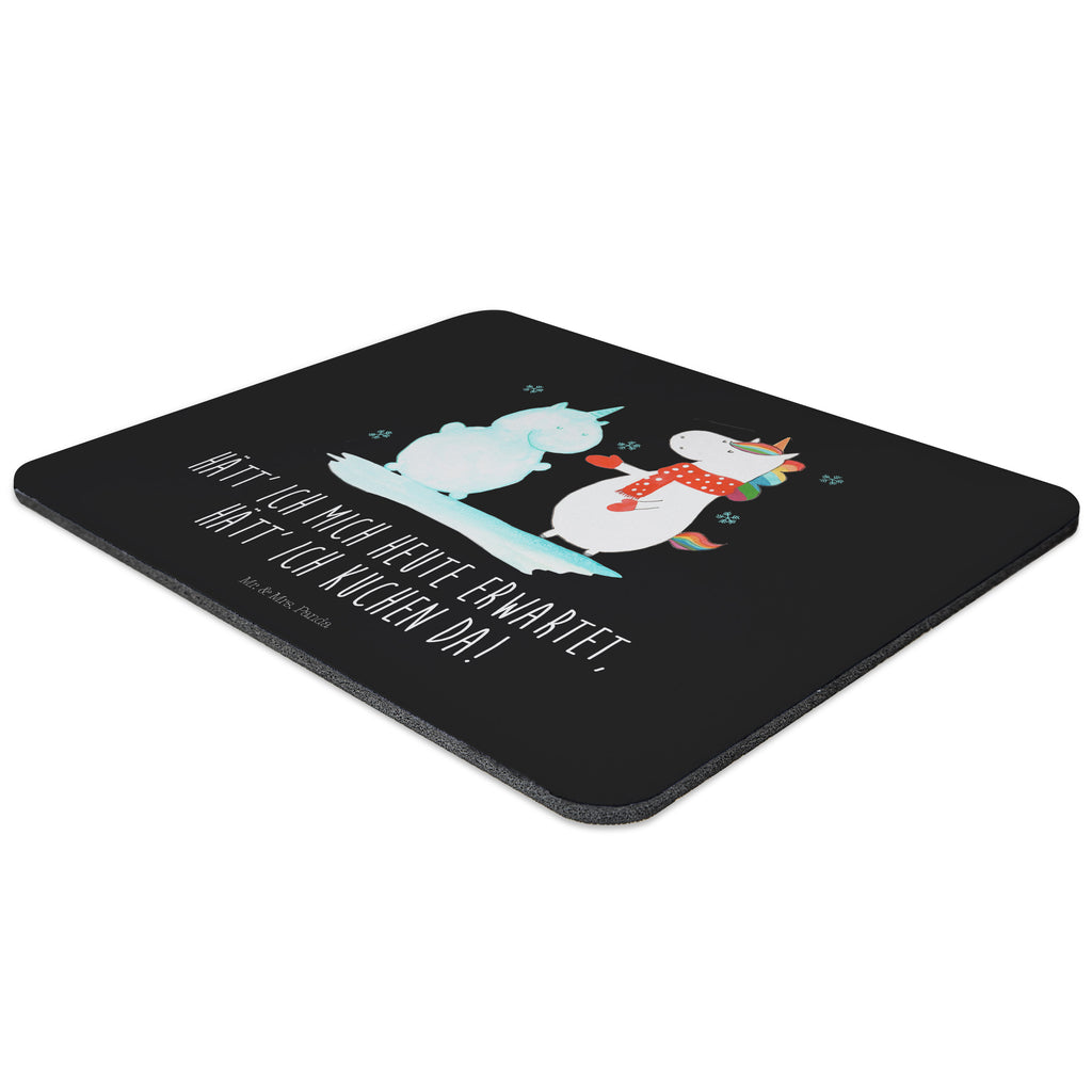 Mauspad Einhorn Schneemann Mousepad, Computer zubehör, Büroausstattung, PC Zubehör, Arbeitszimmer, Mauspad, Einzigartiges Mauspad, Designer Mauspad, Einhorn, Einhörner, Einhorn Deko, Pegasus, Unicorn, Schneemann, Winter, Schnee, Kuchen, Weihnachten, kalt, Mütze, Handschuhe, X-Mas