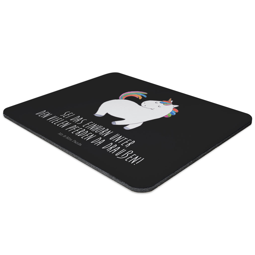 Mauspad Einhorn stolzierend Mousepad, Computer zubehör, Büroausstattung, PC Zubehör, Arbeitszimmer, Mauspad, Einzigartiges Mauspad, Designer Mauspad, Einhorn, Einhörner, Einhorn Deko, Pegasus, Unicorn, stolz, anders, bunt, Pferd, Reiter, Reiten, Freundin, Geschenk