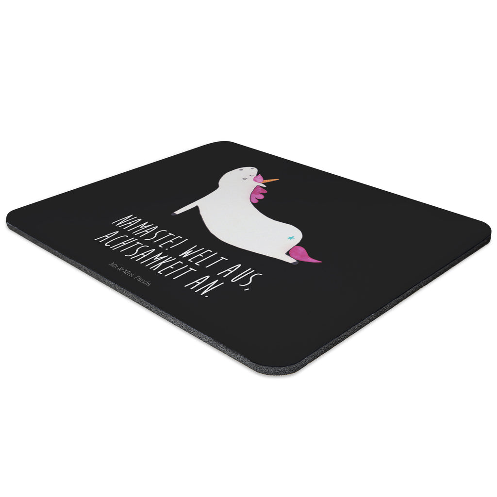 Mauspad Einhorn Yoga Mousepad, Computer zubehör, Büroausstattung, PC Zubehör, Arbeitszimmer, Mauspad, Einzigartiges Mauspad, Designer Mauspad, Einhorn, Einhörner, Einhorn Deko, Pegasus, Unicorn, Yoga, Namaste, Achtsamkeit, Entspannung, Joga, Yogamatte, Sport, lustig, witzig, süß