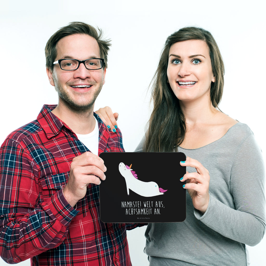 Mauspad Einhorn Yoga Mousepad, Computer zubehör, Büroausstattung, PC Zubehör, Arbeitszimmer, Mauspad, Einzigartiges Mauspad, Designer Mauspad, Einhorn, Einhörner, Einhorn Deko, Pegasus, Unicorn, Yoga, Namaste, Achtsamkeit, Entspannung, Joga, Yogamatte, Sport, lustig, witzig, süß