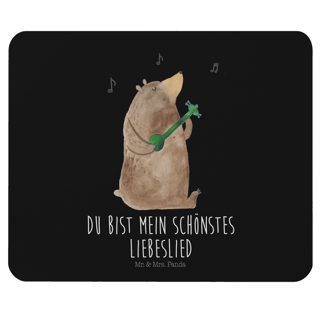 Mauspad Bär Lied Mousepad, Computer zubehör, Büroausstattung, PC Zubehör, Arbeitszimmer, Mauspad, Einzigartiges Mauspad, Designer Mauspad, Bär, Teddy, Teddybär, Bärchen, Bear, Liebeslied, Lied, Song, Valentinstag, Valentine, Geschenk, Partner, Liebe, Freundin, Frau, Herz, Spruch