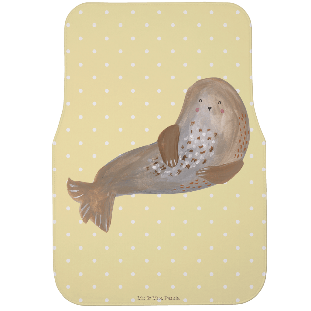 Fahrer Autofußmatte Robbe lachend Autofußmatten, Fußmatte Auto, Fahrer, Schmutzmatte Auto, Tiermotive, Gute Laune, lustige Sprüche, Tiere, Robbe, Robben, Seehund, Strand, Meerestier, Ostsee, Nordsee