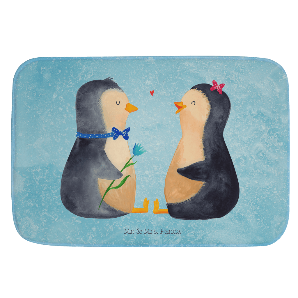 Badvorleger Pinguin Pärchen Badematte, Badteppich, Duschvorleger, Badezimmerteppich, Badezimmermatte, Badvorleger, Duschmatte, Duschteppich, Pinguin, Pinguine, Liebe, Liebespaar, Liebesbeweis, Liebesgeschenk, Verlobung, Jahrestag, Hochzeitstag, Hochzeit, Hochzeitsgeschenk, große Liebe, Traumpaar