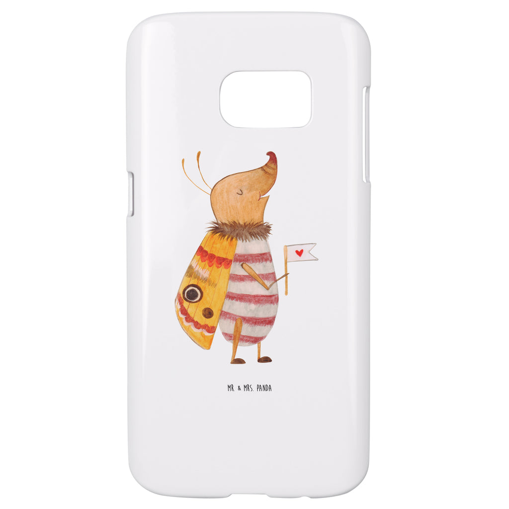 Samsung Galaxy S7 Handyhülle Nachtfalter mit Fähnchen Handycover, Handyhülle, Cover, Handy, Hülle, Samsung, Samsung Galaxy S7, süße Tiermotive, gute Laune, lustige Sprüche, Tiere, Nachtfalter, Käfer, Spruch lustig, Spruch witzig, süß, niedlich, Küche Deko, Was kostet die Welt